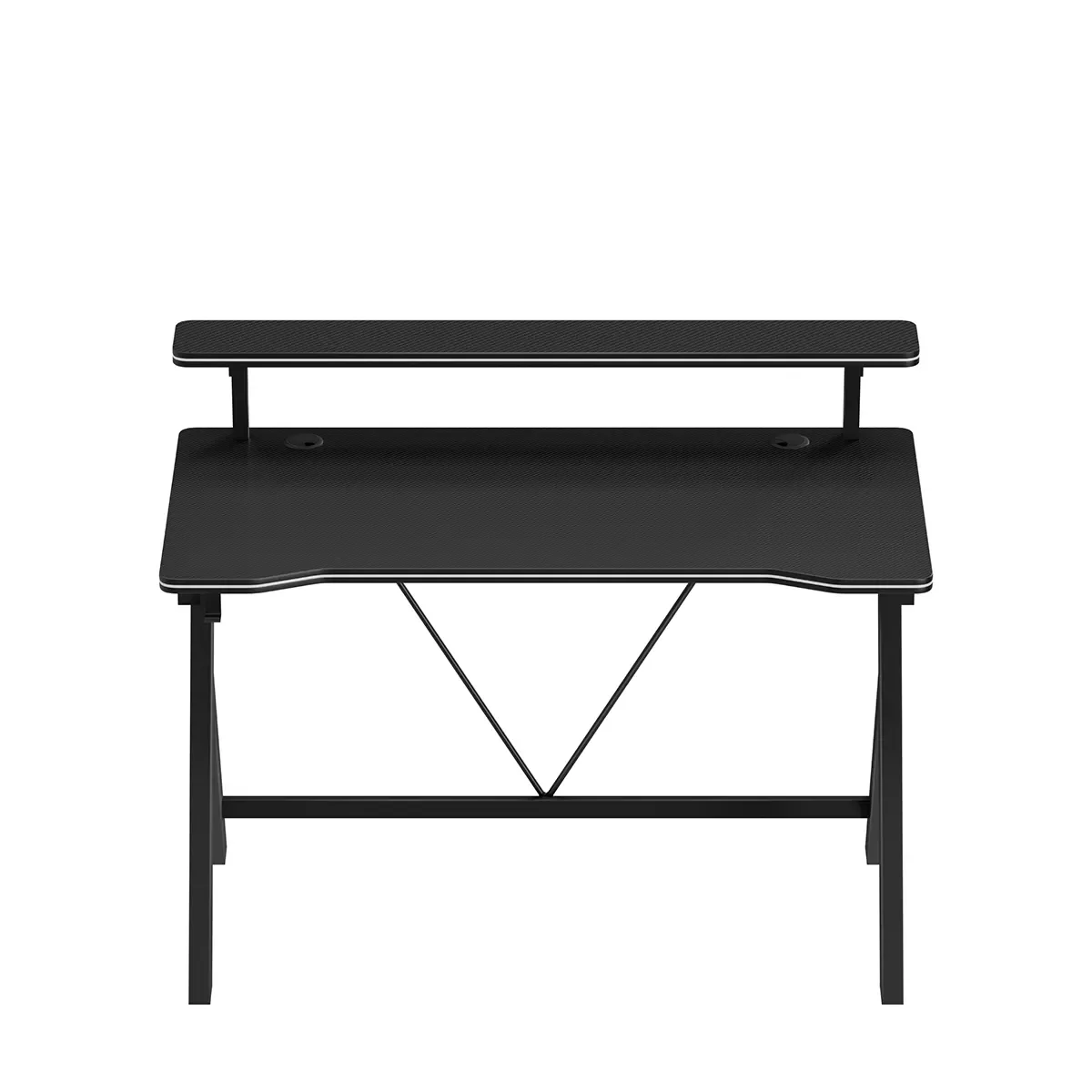 Biurko gamingowe 120 cm Huzaro Hero 1.9 Black OUTLET - Image 11