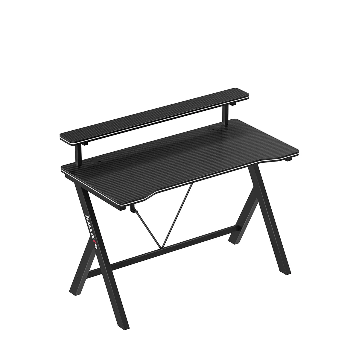 Biurko gamingowe 120 cm Huzaro Hero 1.9 Black OUTLET - Image 5