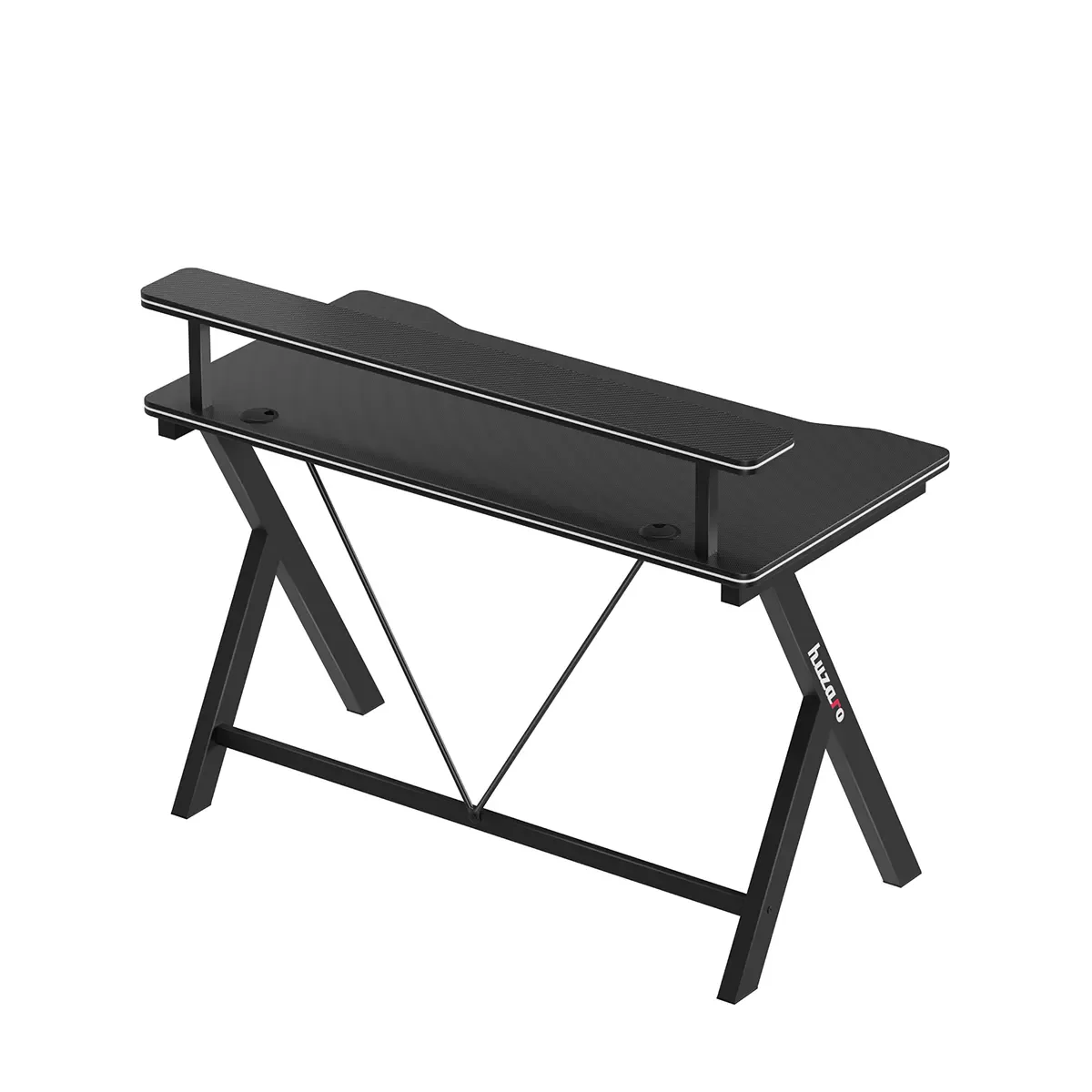 Biurko gamingowe 120 cm Huzaro Hero 1.9 Black OUTLET - Image 8