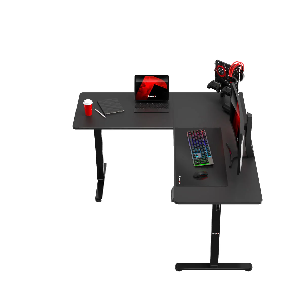 Biurko Narożne Elektryczne Huzaro Hero 9.5 160 cm OUTLET - Image 7