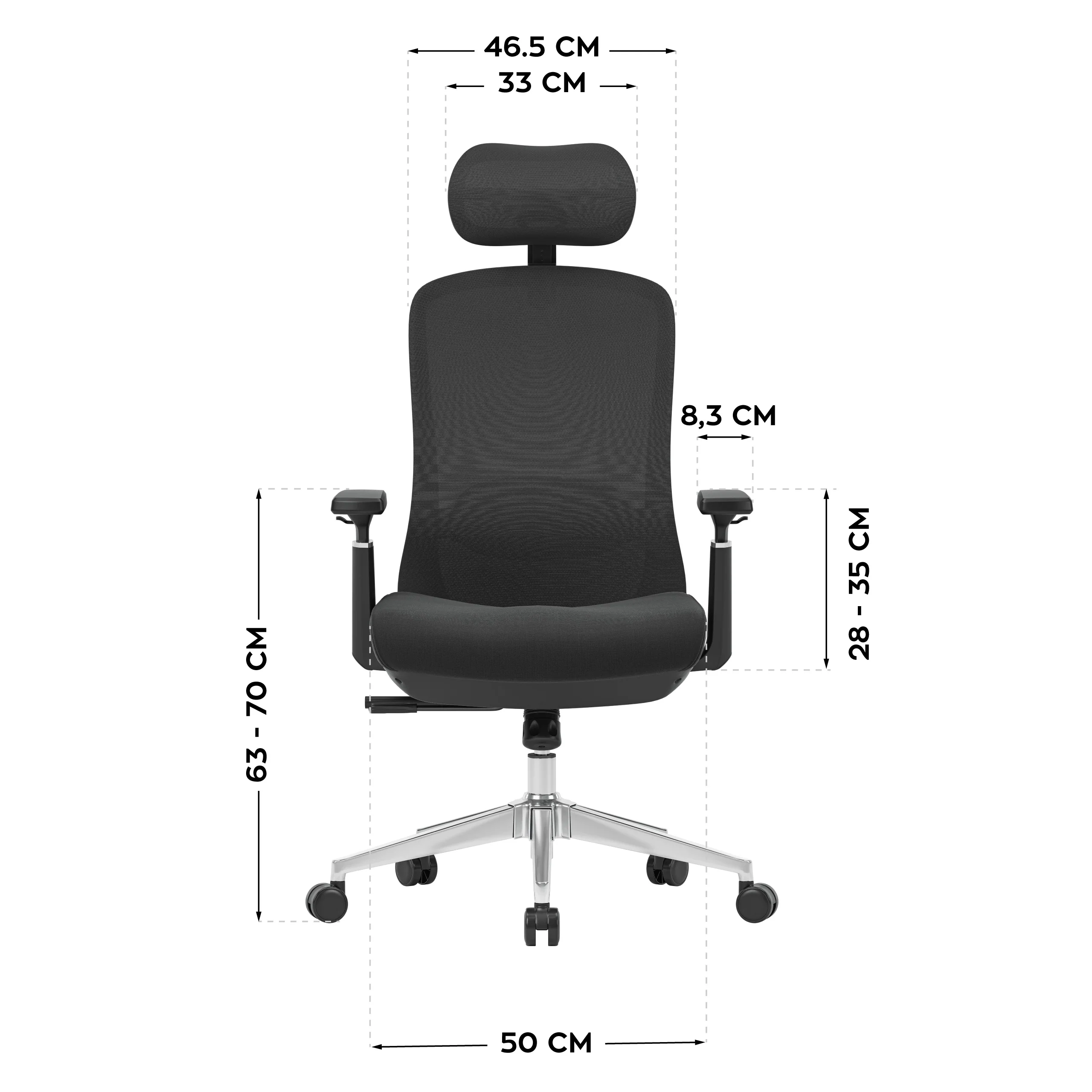 Bürostuhl mit Massage Mark Adler Leadpro 6.0 Black - Image 15