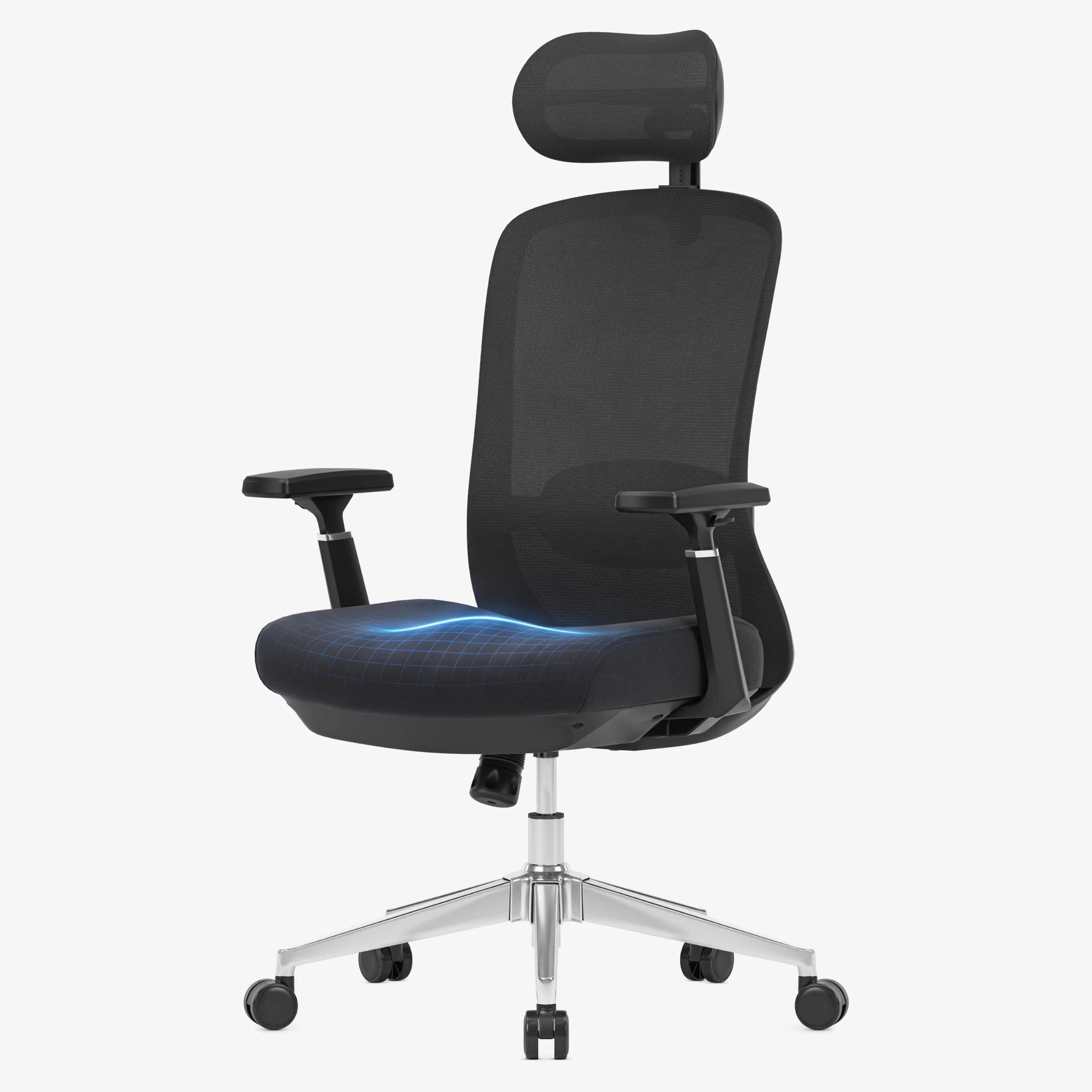 Bürostuhl mit Massage Mark Adler Leadpro 6.0 Black - Image 19