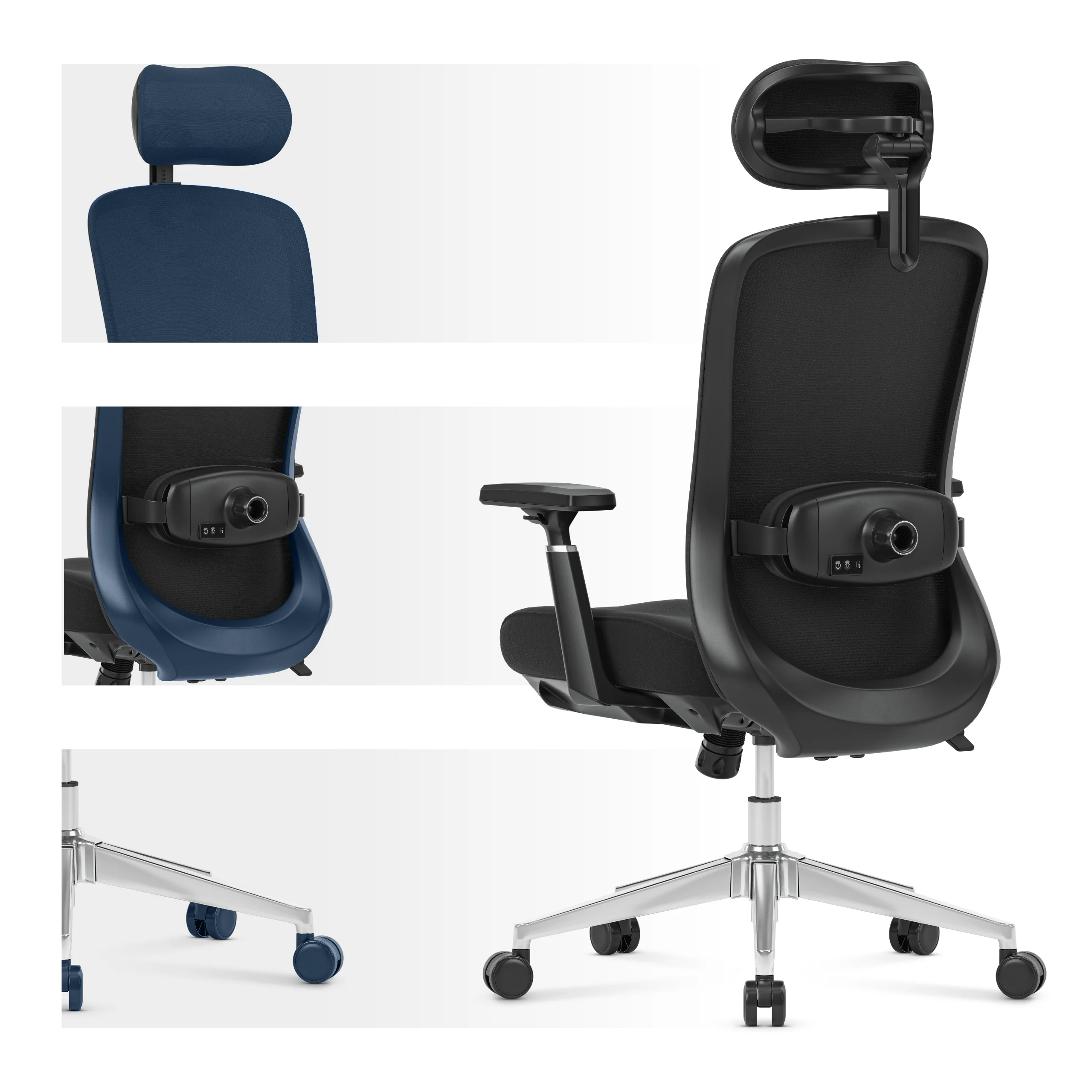 Bürostuhl mit Massage Mark Adler Leadpro 6.0 Black - Image 7
