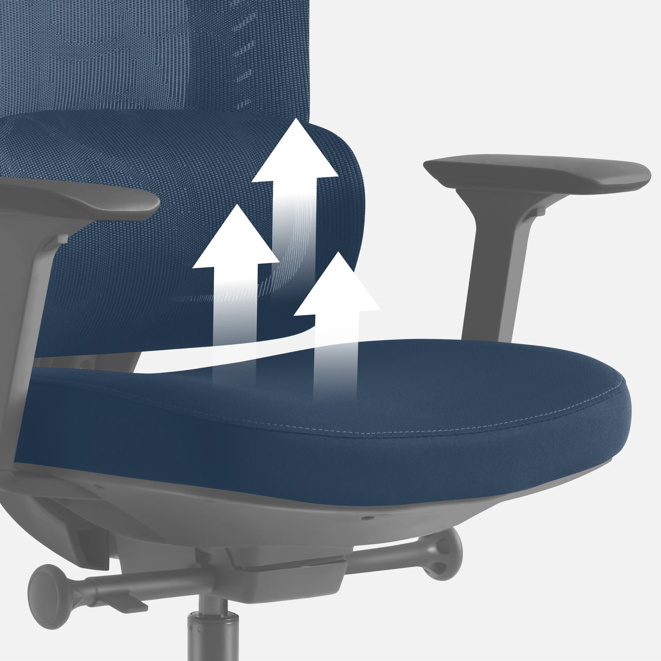Bürostuhl mit Massagefunktion Mark Adler Visioner 6.1 Schwarz - Image 7