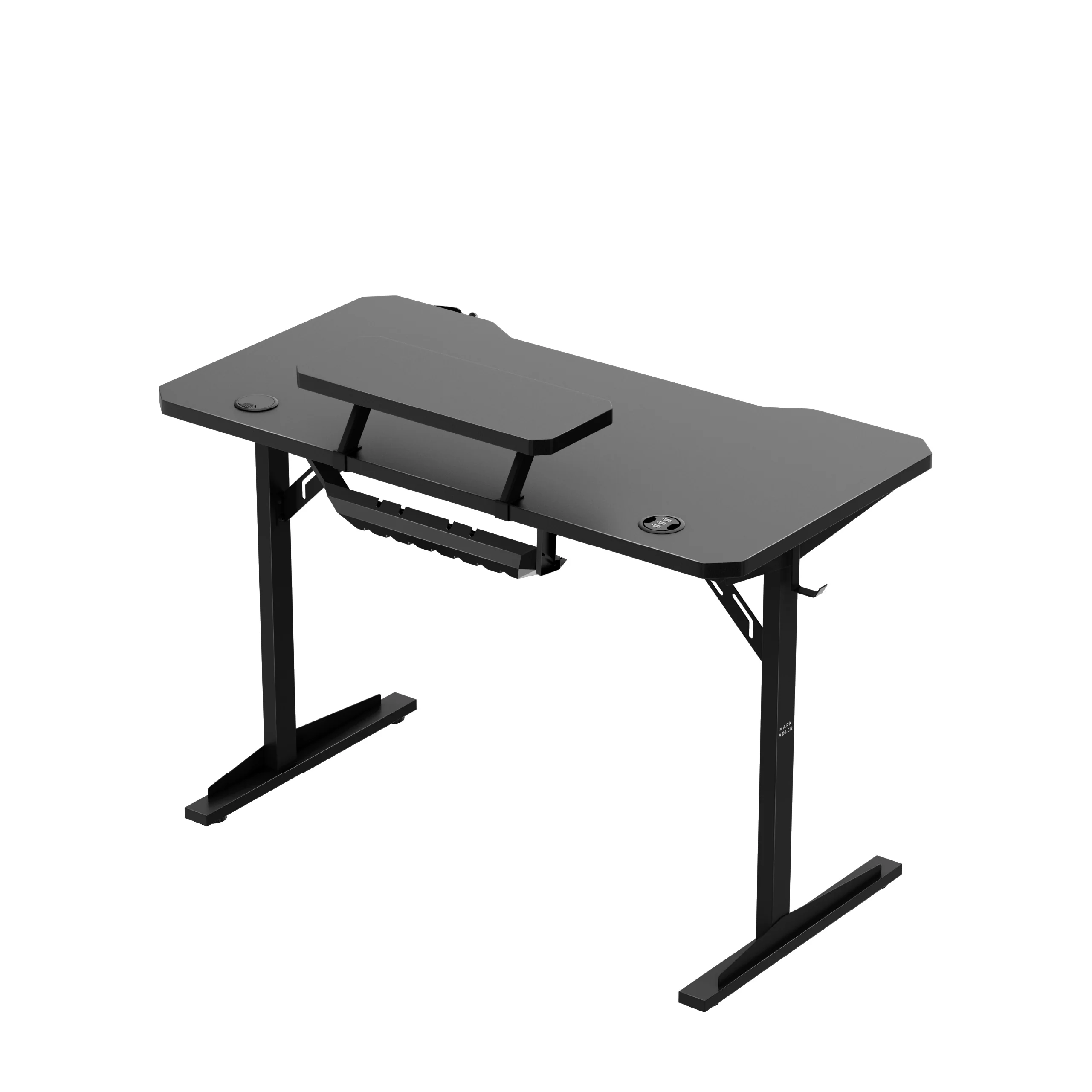 Computerschreibtisch mit Regal Mark Adler Leader 5.1 Black 115 cm - Image 15