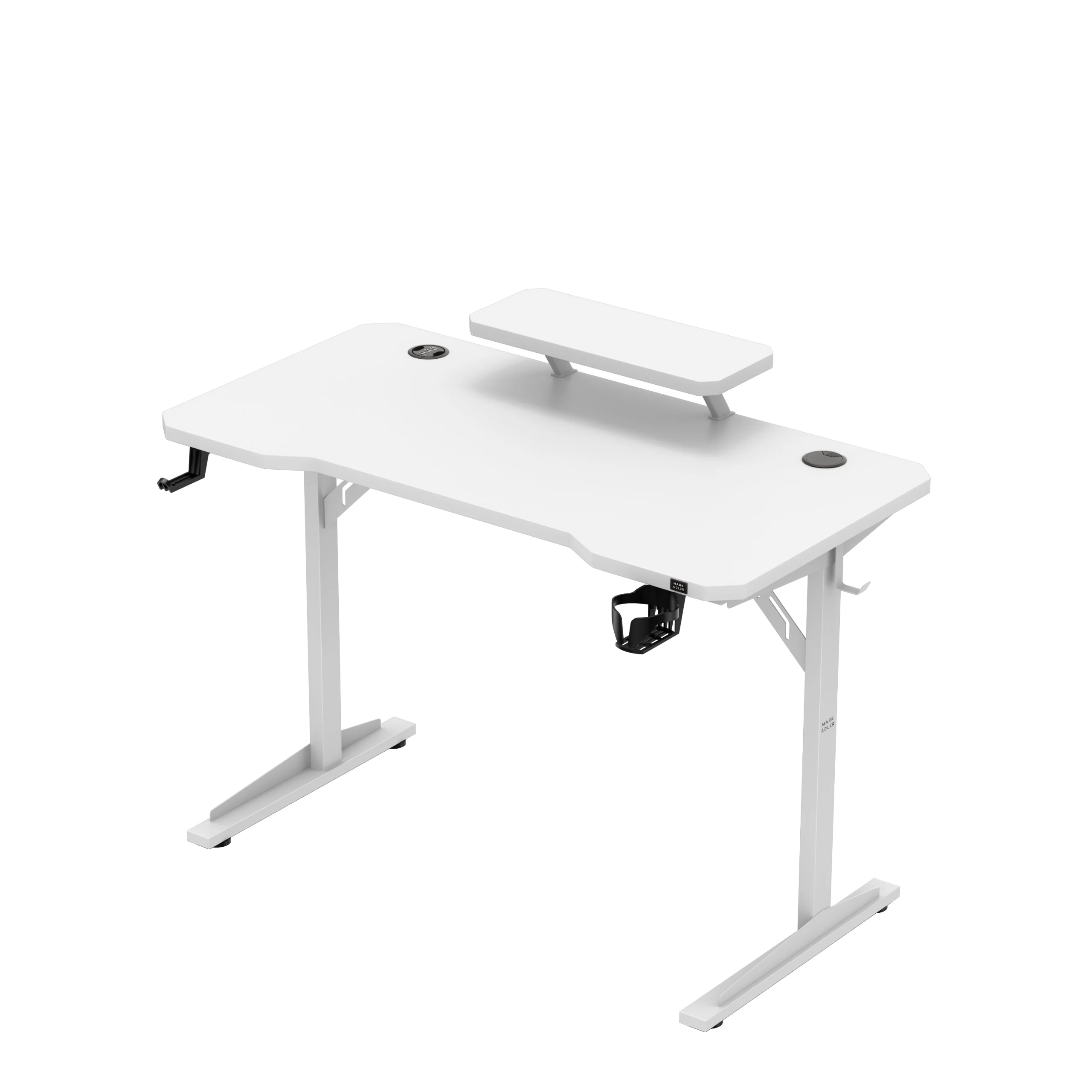 Computerschreibtisch mit Regal Mark Adler Leader 5.1 White 115 cm - Image 10