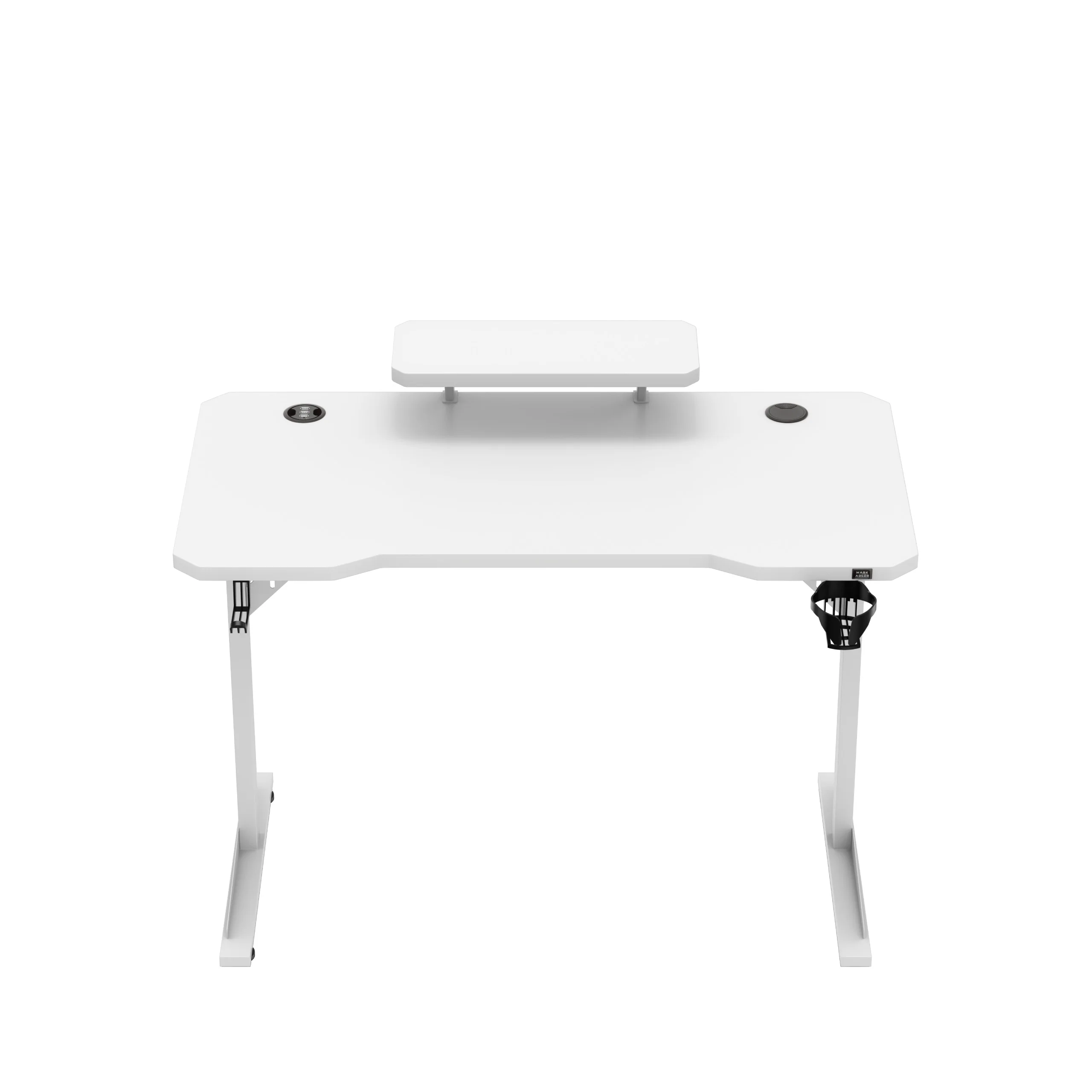Computerschreibtisch mit Regal Mark Adler Leader 5.1 White 115 cm - Image 17