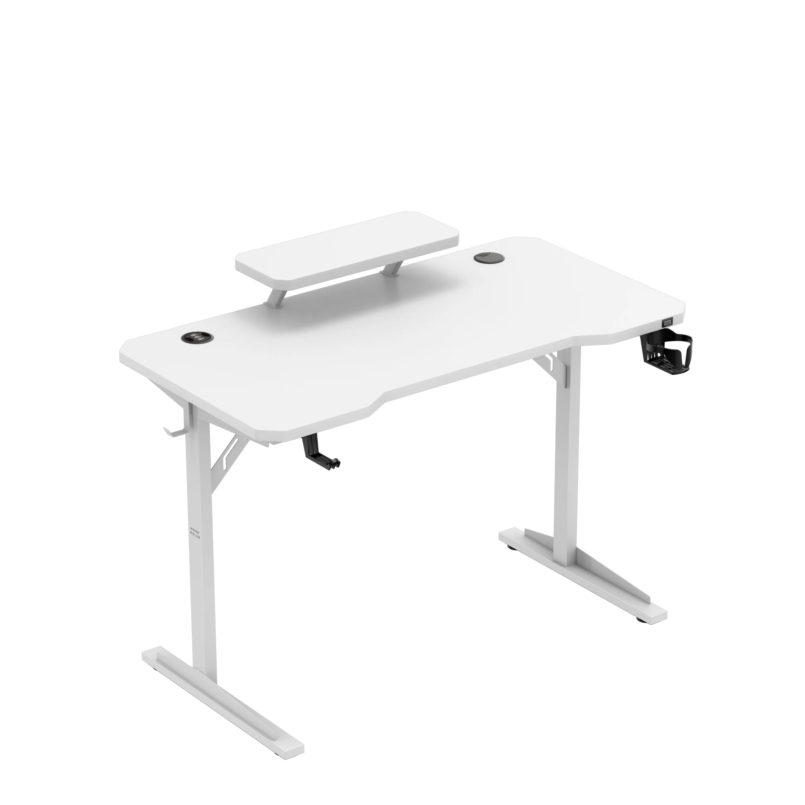Computerschreibtisch mit Regal Mark Adler Leader 5.1 White 115 cm - Image 8