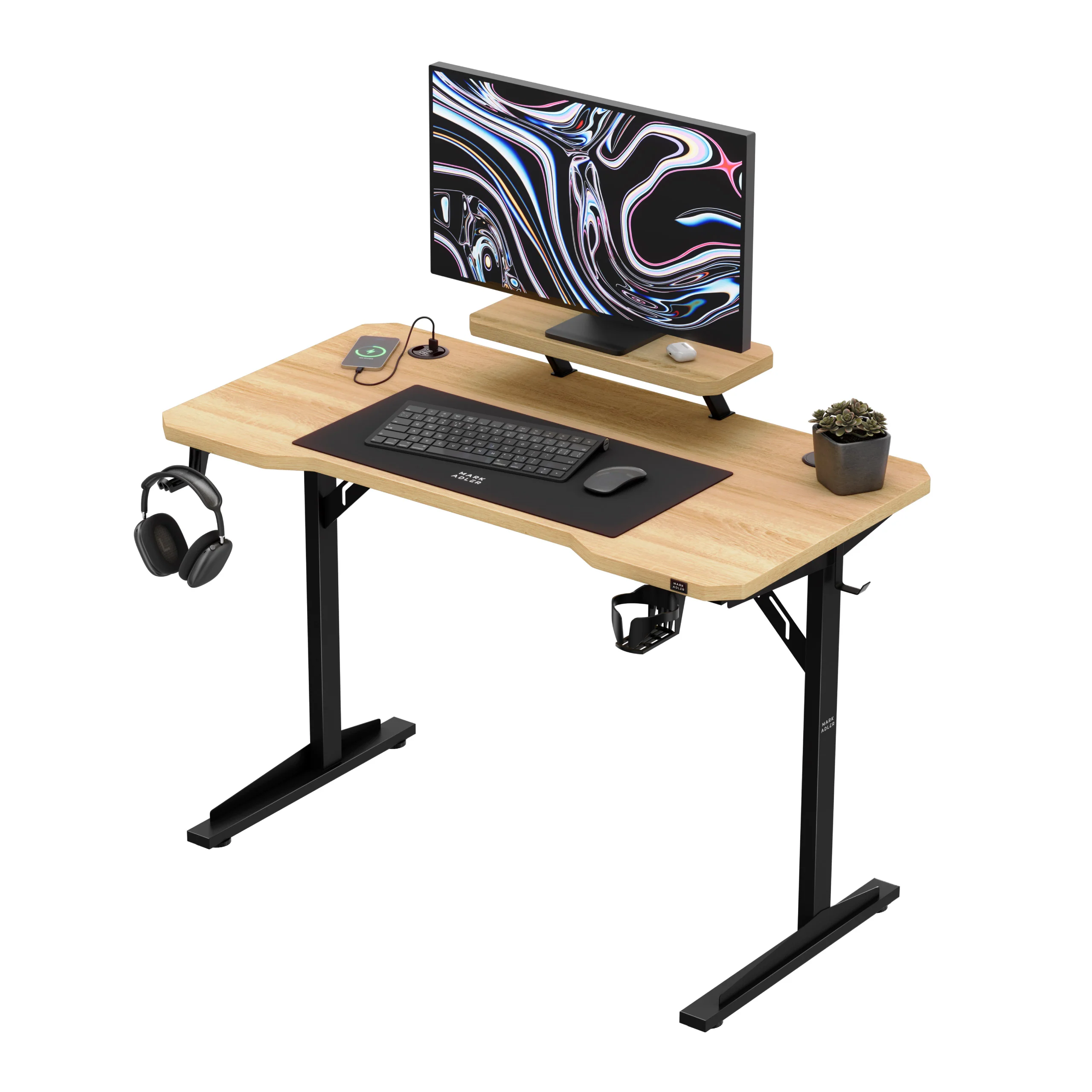 Computertisch mit Regal Mark Adler Leader 5.1 Oak 115 cm - Image 12