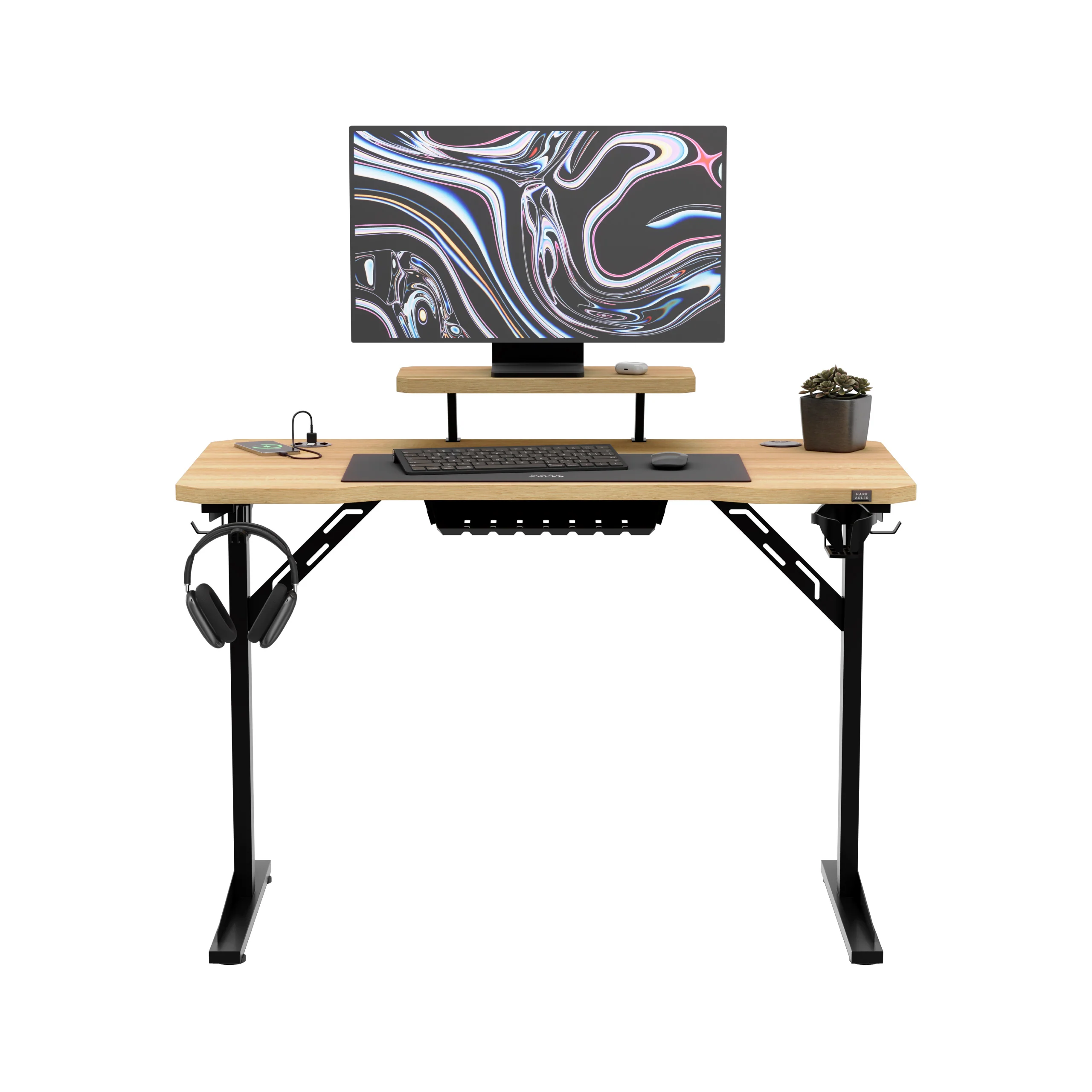Computertisch mit Regal Mark Adler Leader 5.1 Oak 115 cm - Image 20