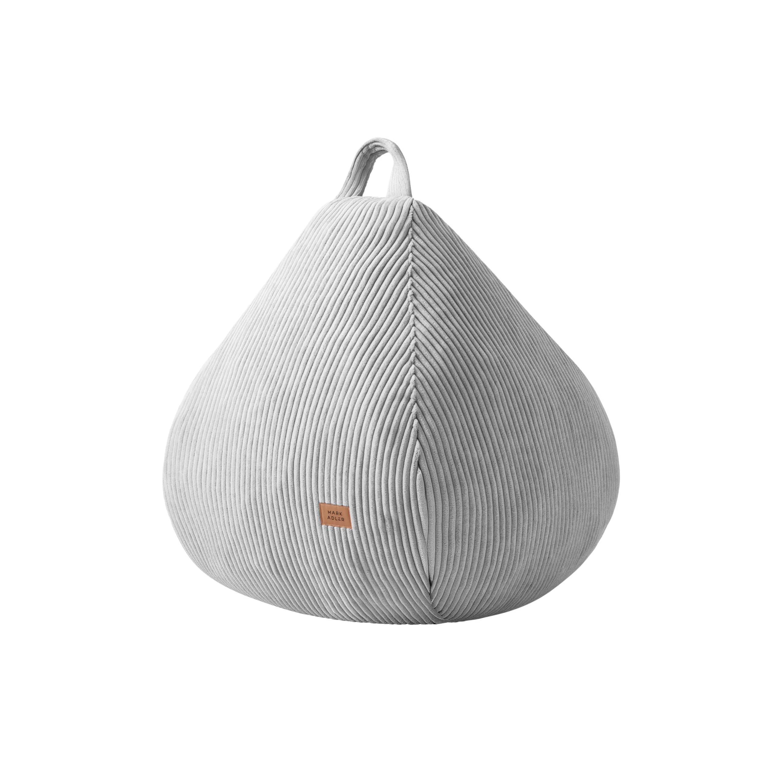 Cord-Sitzsack Grau Mark Adler Comfy 1.0 Grey - Image 3