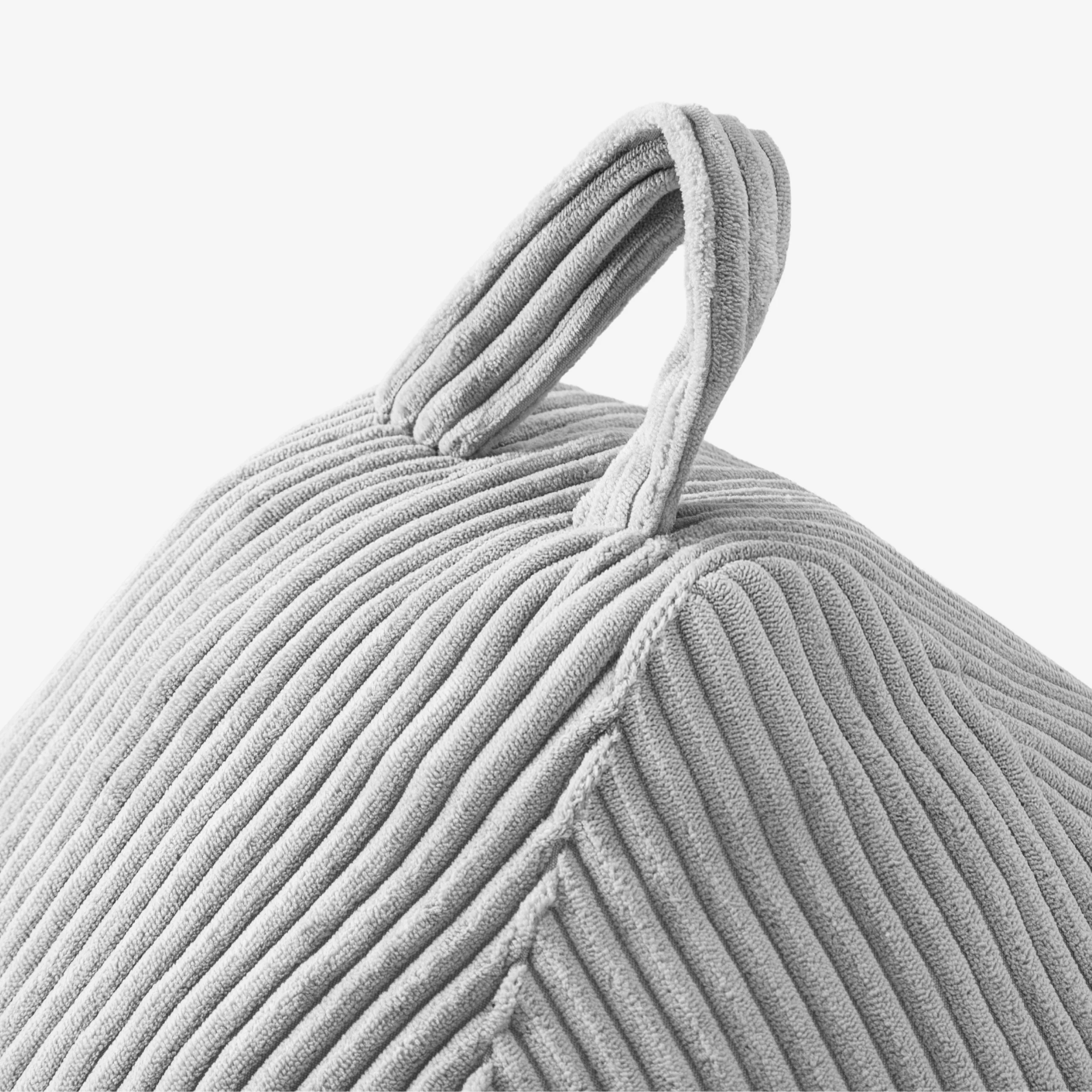 Cord-Sitzsack Grau Mark Adler Comfy 1.0 Grey - Image 4