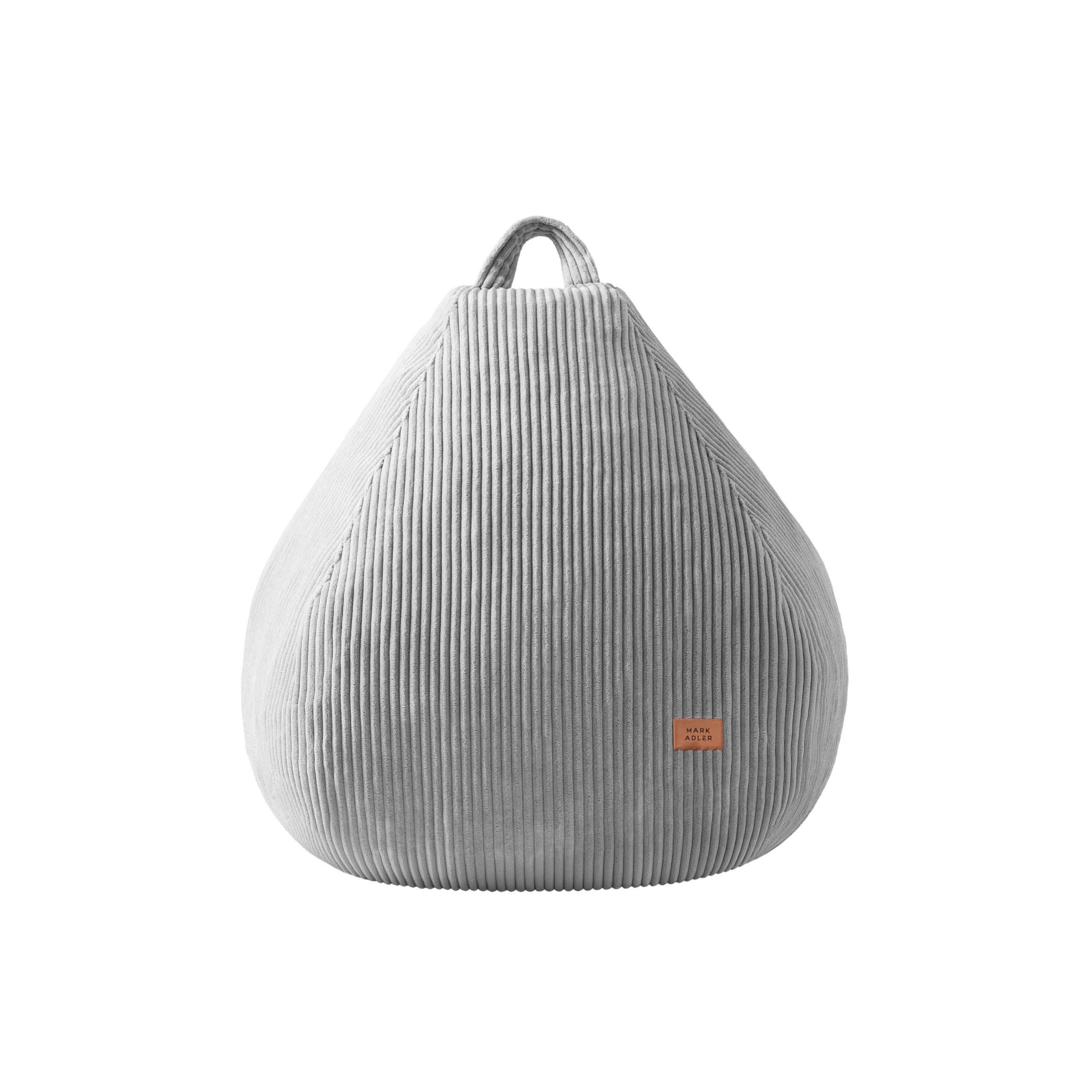 Cord-Sitzsack Grau Mark Adler Comfy 1.0 Grey - Image 7