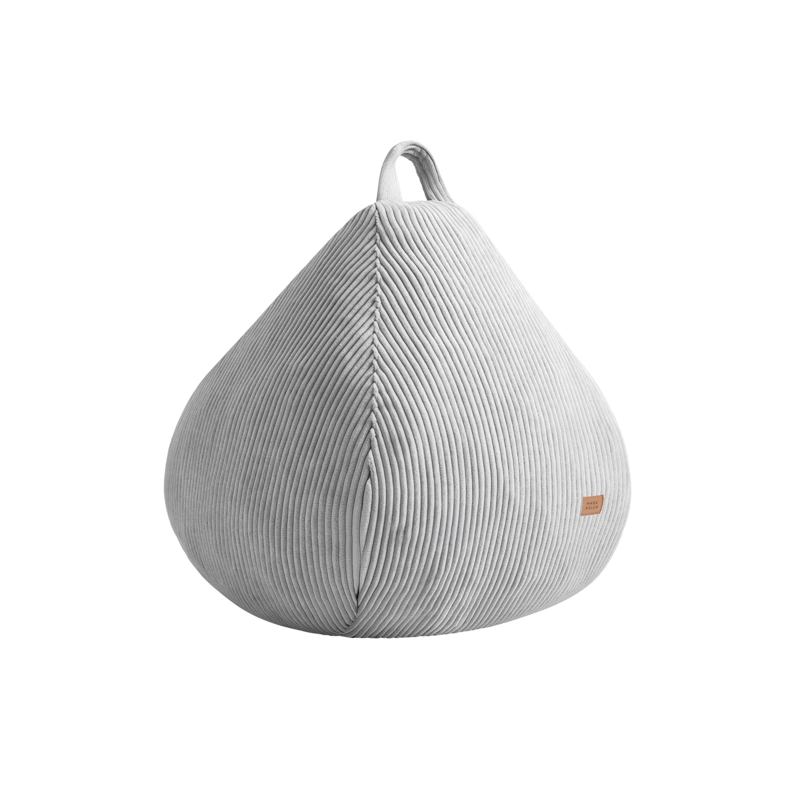 Cord-Sitzsack Grau Mark Adler Comfy 1.0 Grey - Image 9