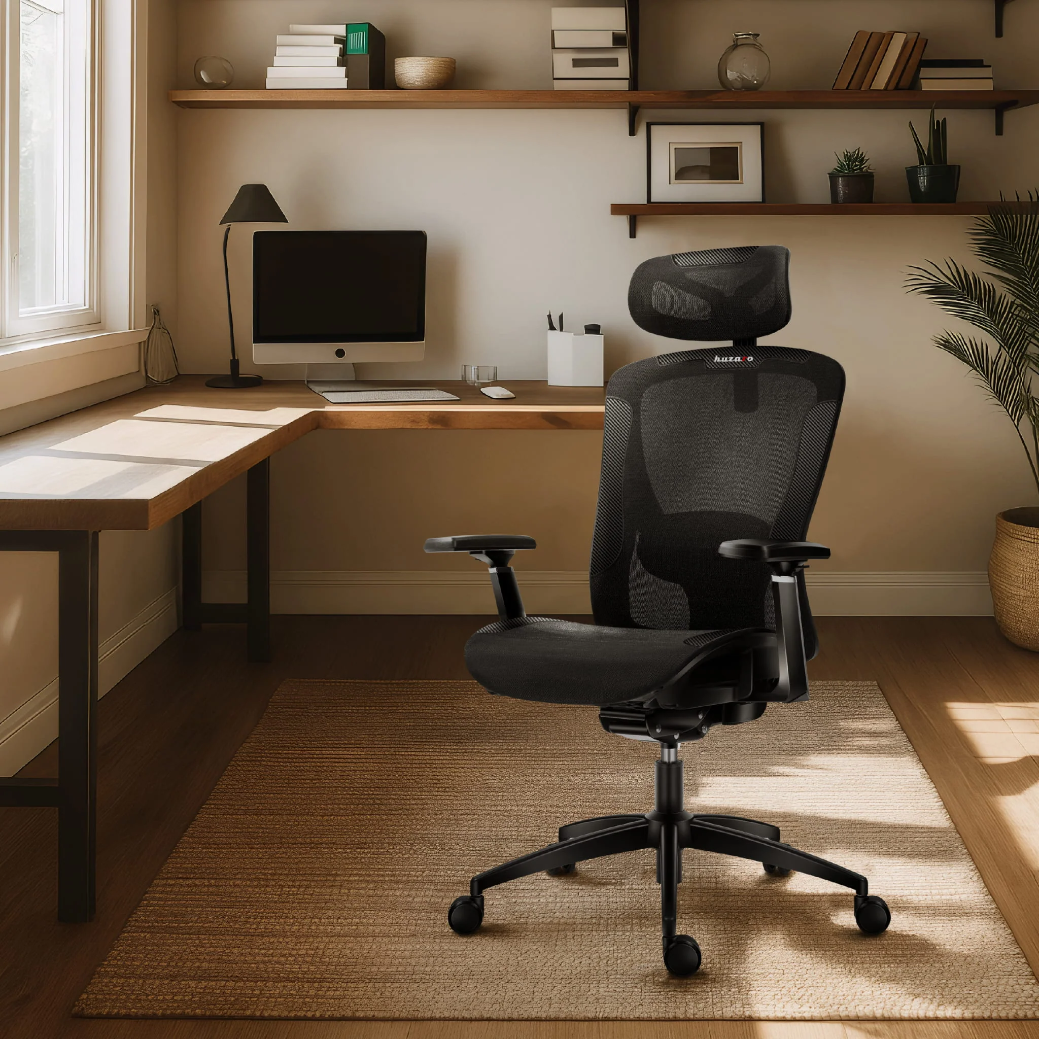 Bürostuhl Combat 7.3 Black Mesh - Image 4