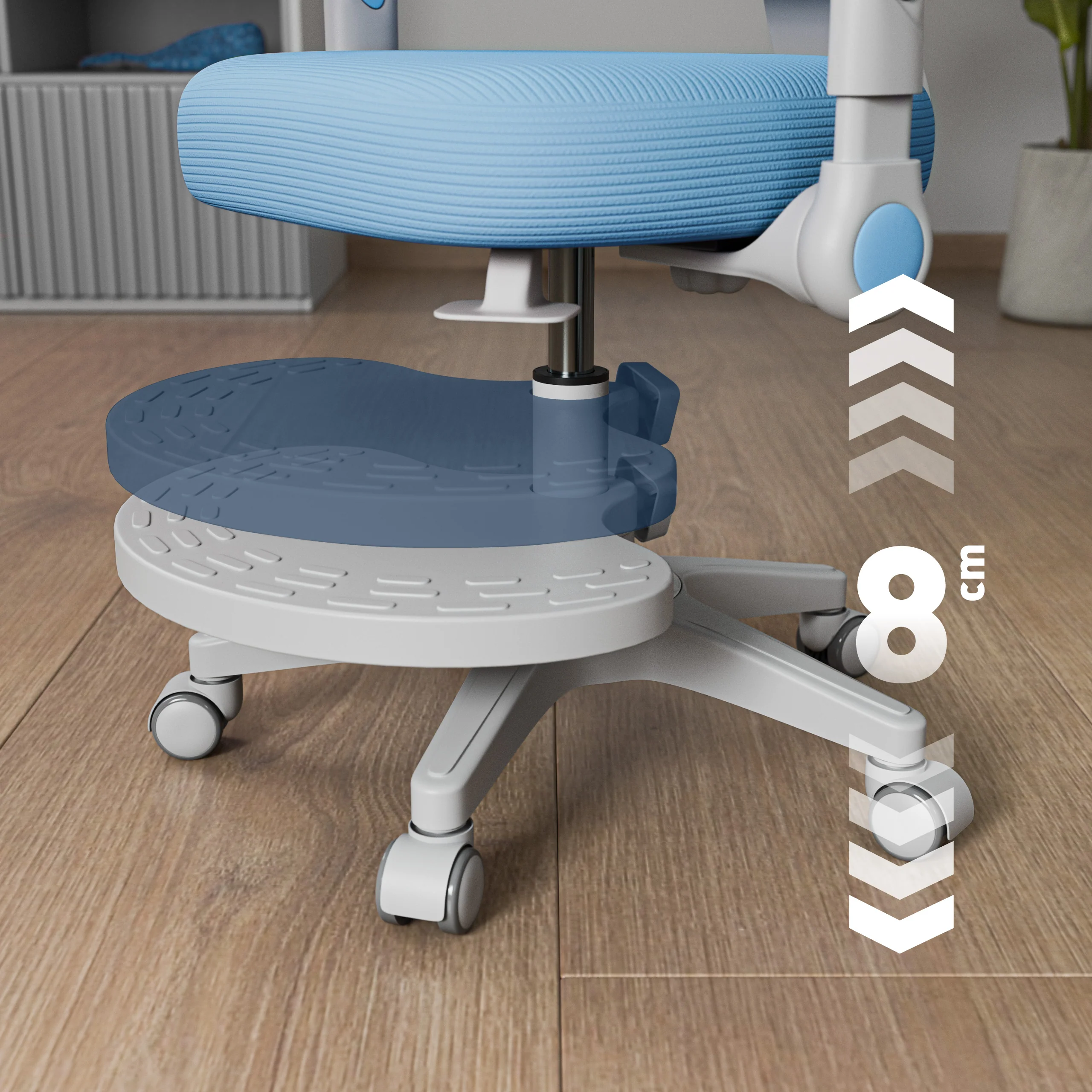 Mark Adler JUNIOR 5.0 Blau Drehstuhl - Image 3
