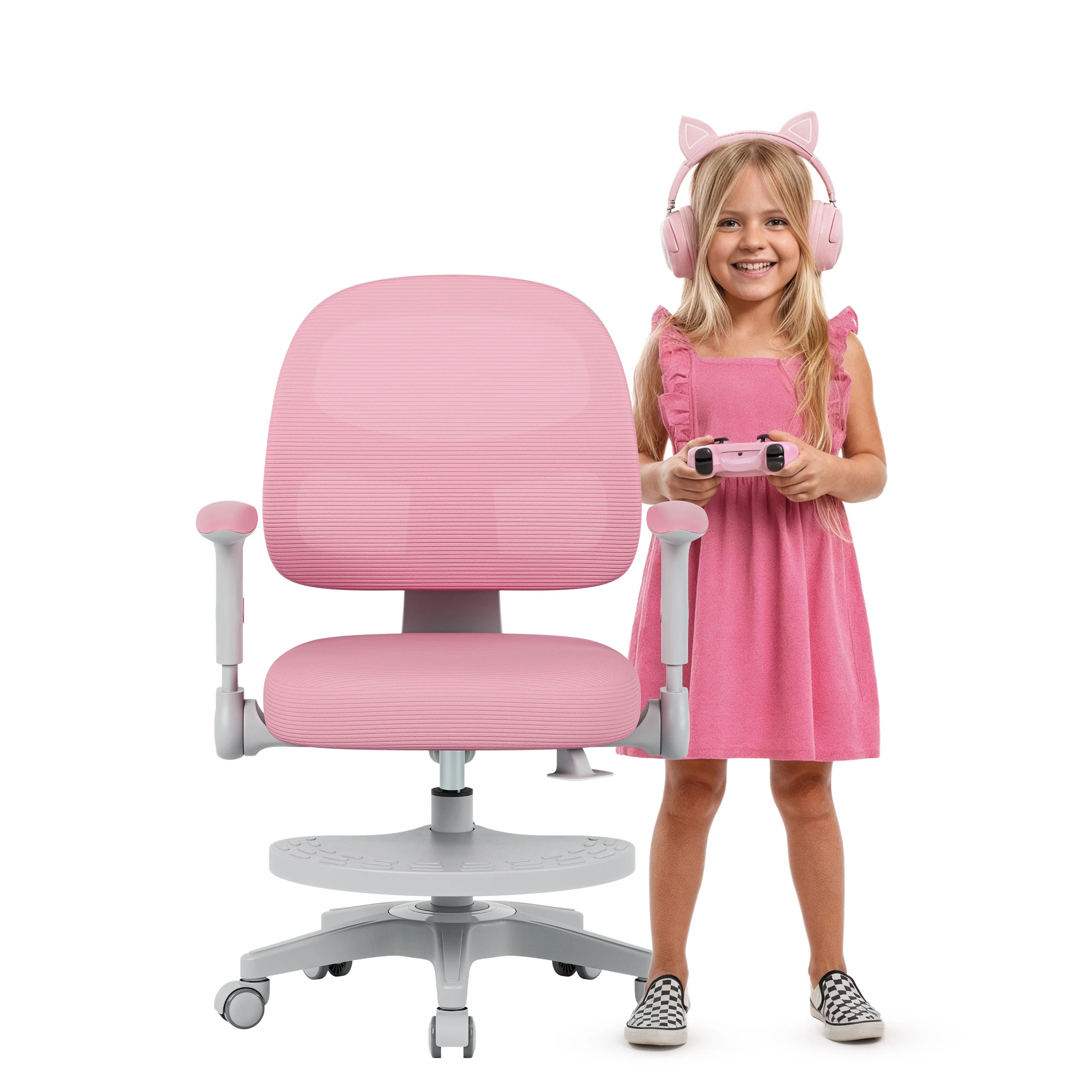 Mark Adler JUNIOR 5.0 Rosa Drehstuhl