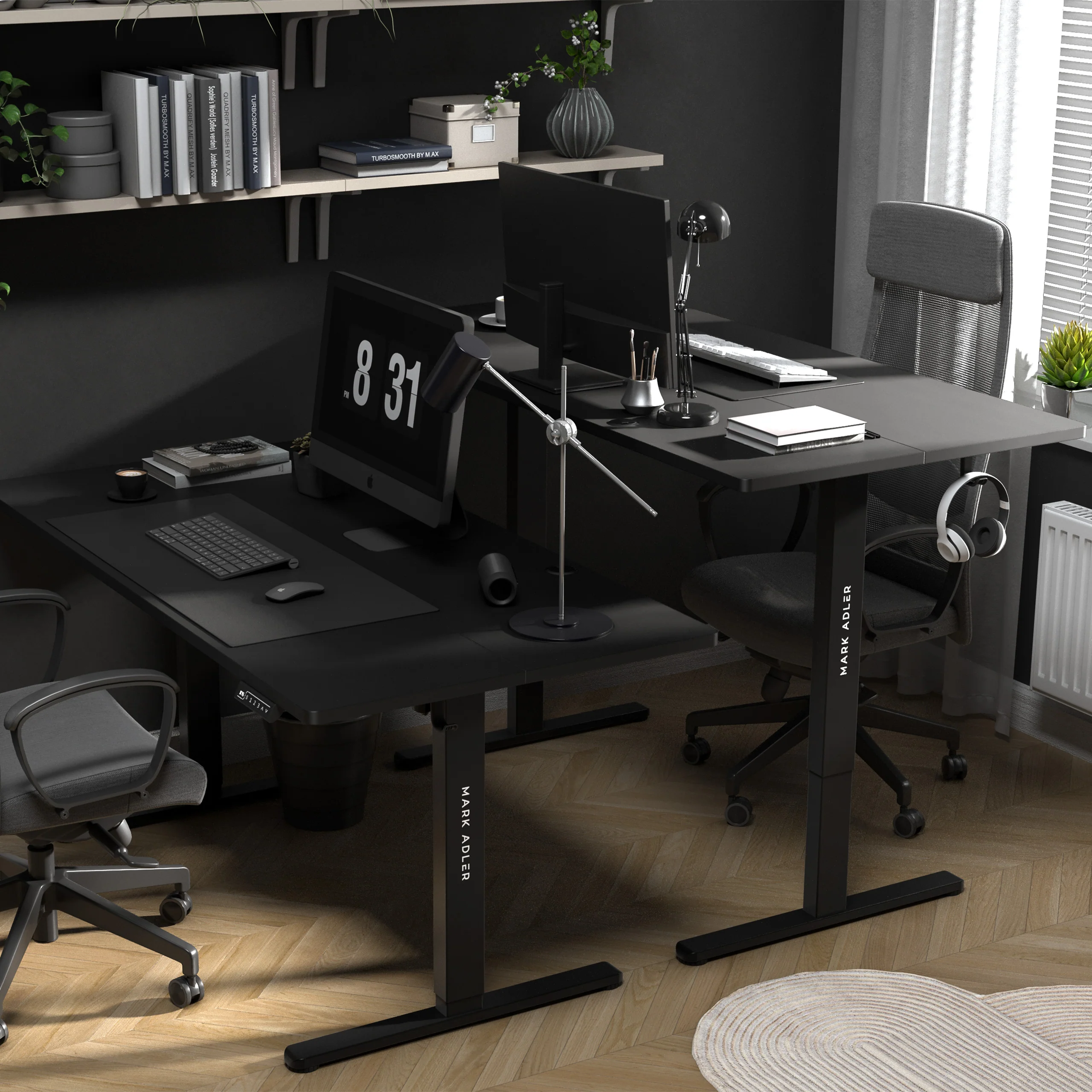 Mark Adler Leader 7.6 Elektrischer Schreibtisch Schwarz - Image 7