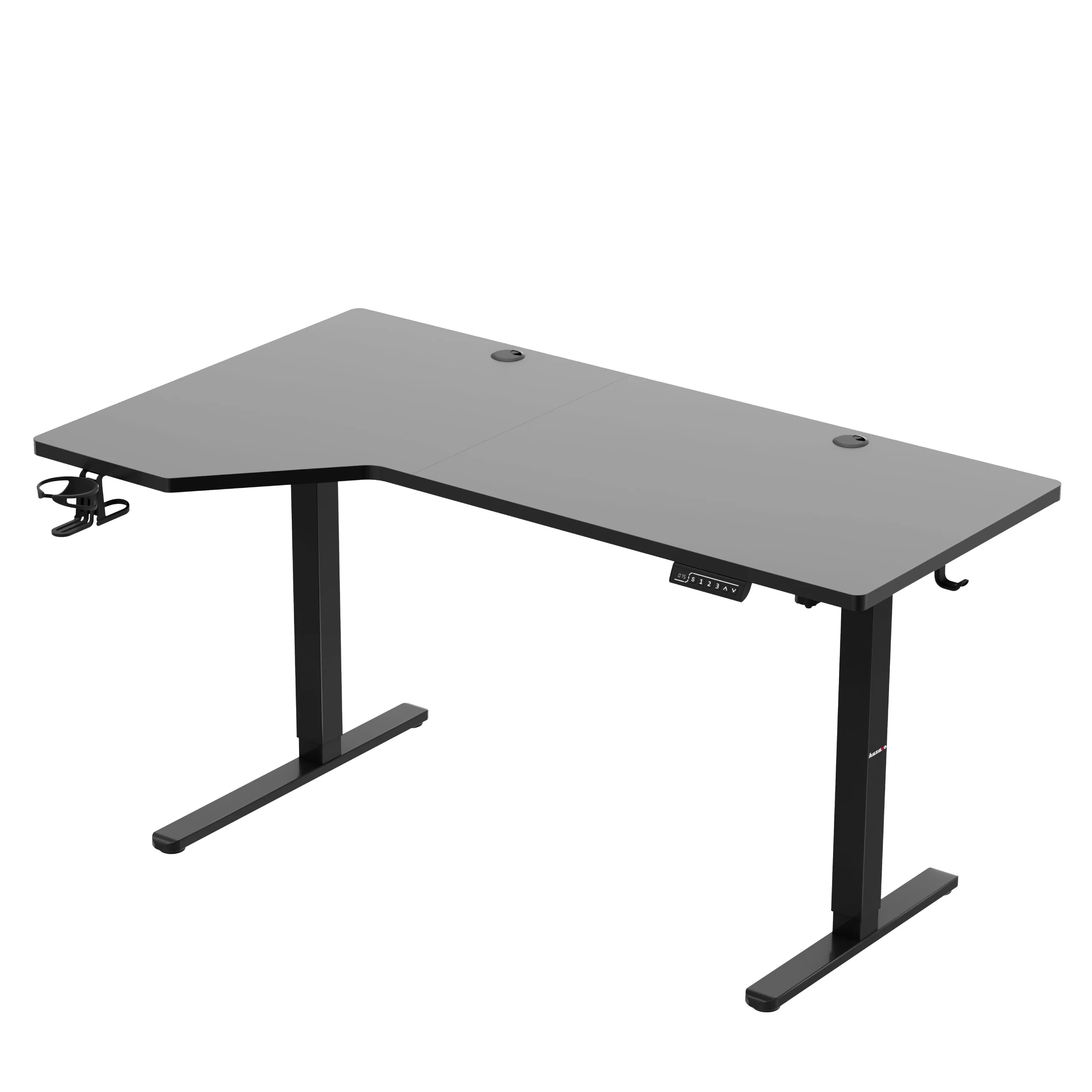 Huzaro Hero 9.1 elektrischer Eckschreibtisch schwarz - Image 10