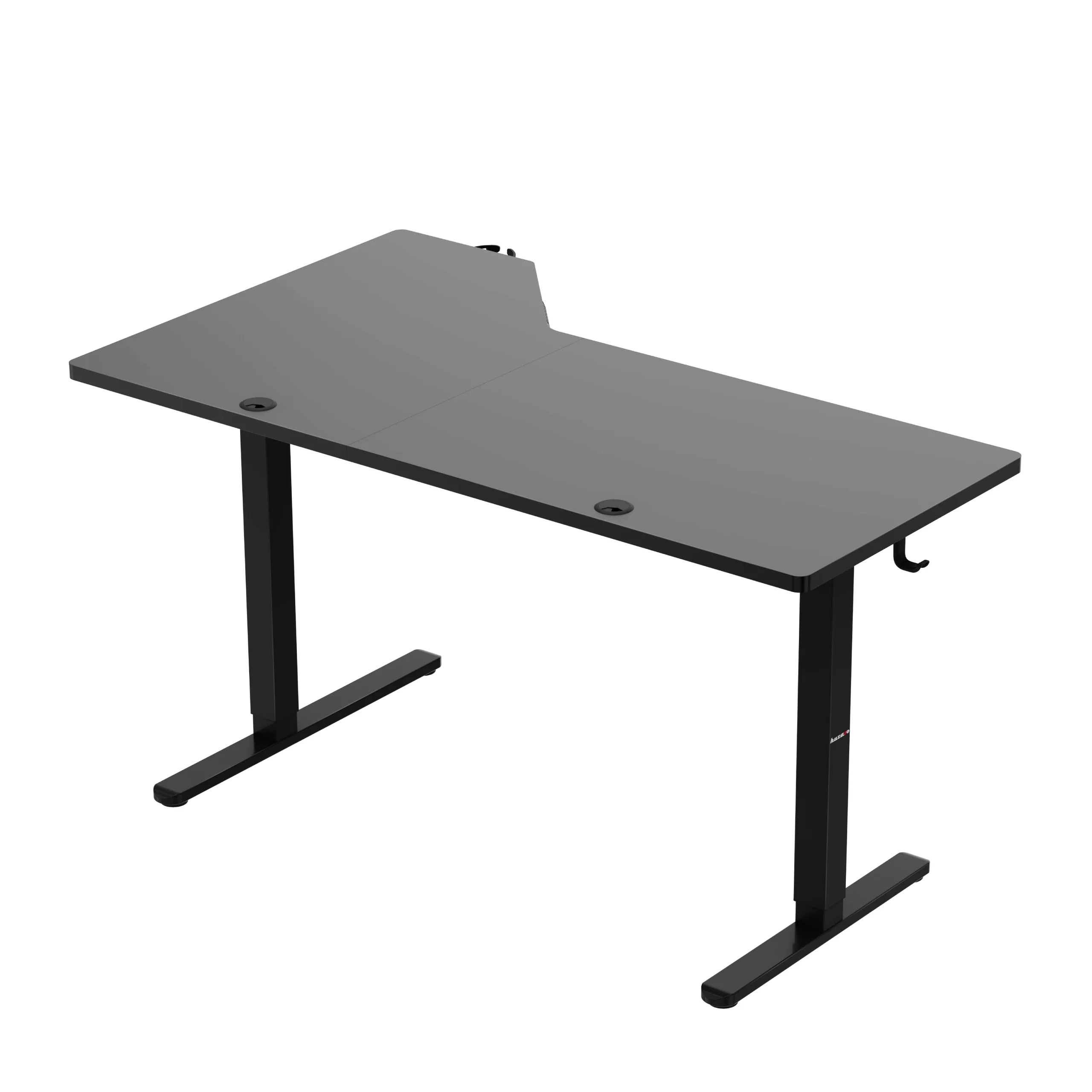 Huzaro Hero 9.1 elektrischer Eckschreibtisch schwarz - Image 21