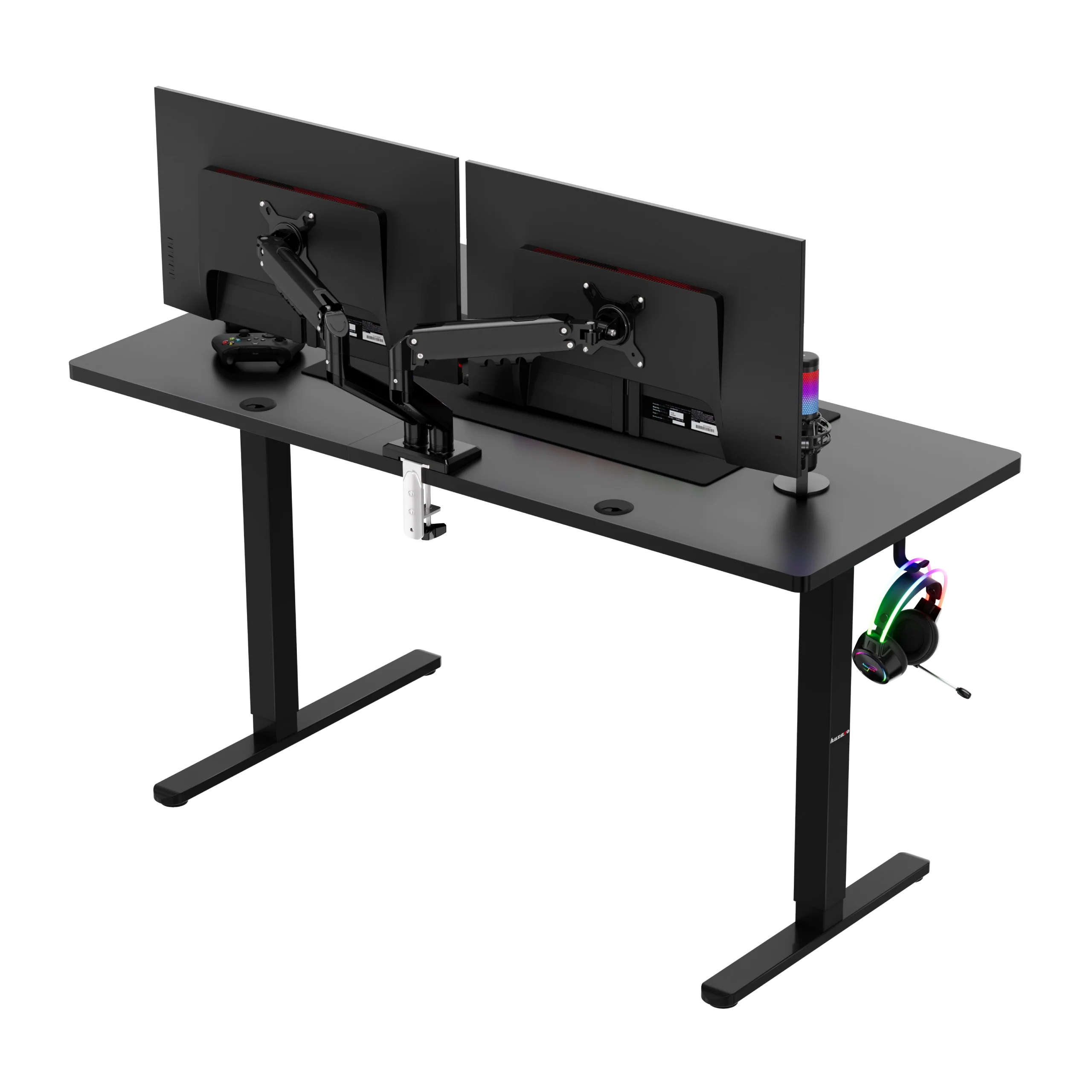 Huzaro Hero 9.1 elektrischer Eckschreibtisch schwarz - Image 22