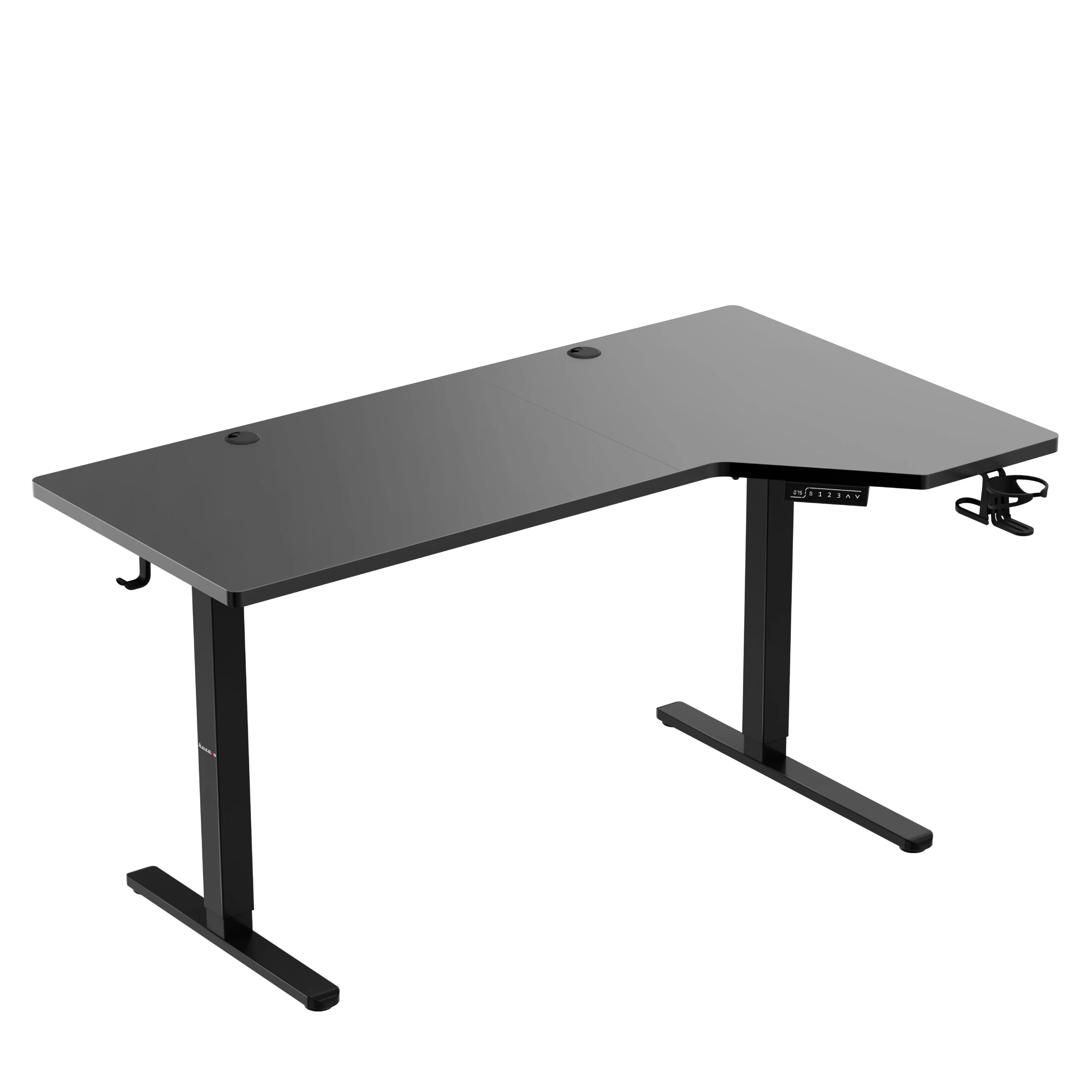 Huzaro Hero 9.1 elektrischer Eckschreibtisch schwarz - Image 25