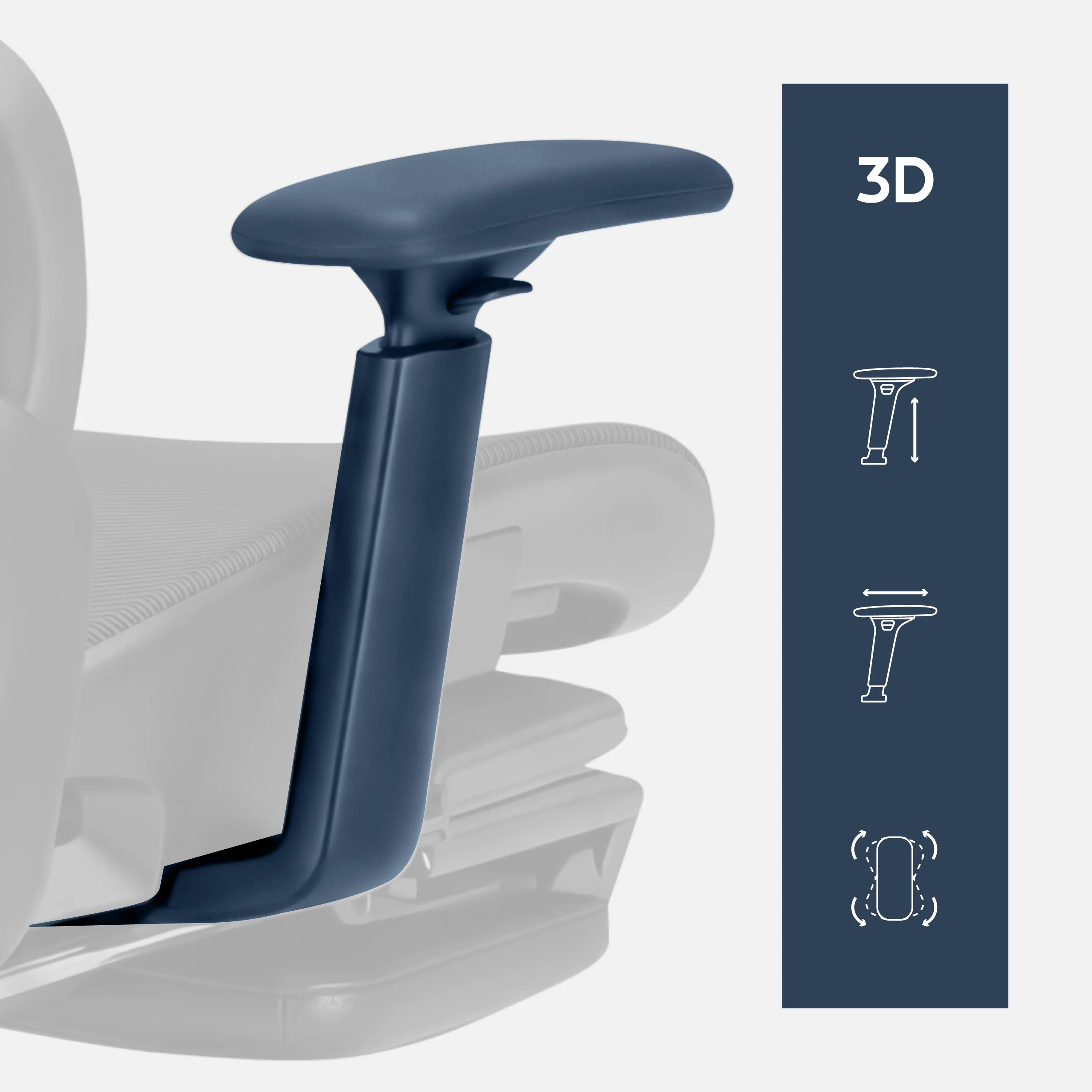 Ergonomischer Bürostuhl mit Fußstütze Mark Adler Expert 9.3 Schwarz - Image 4