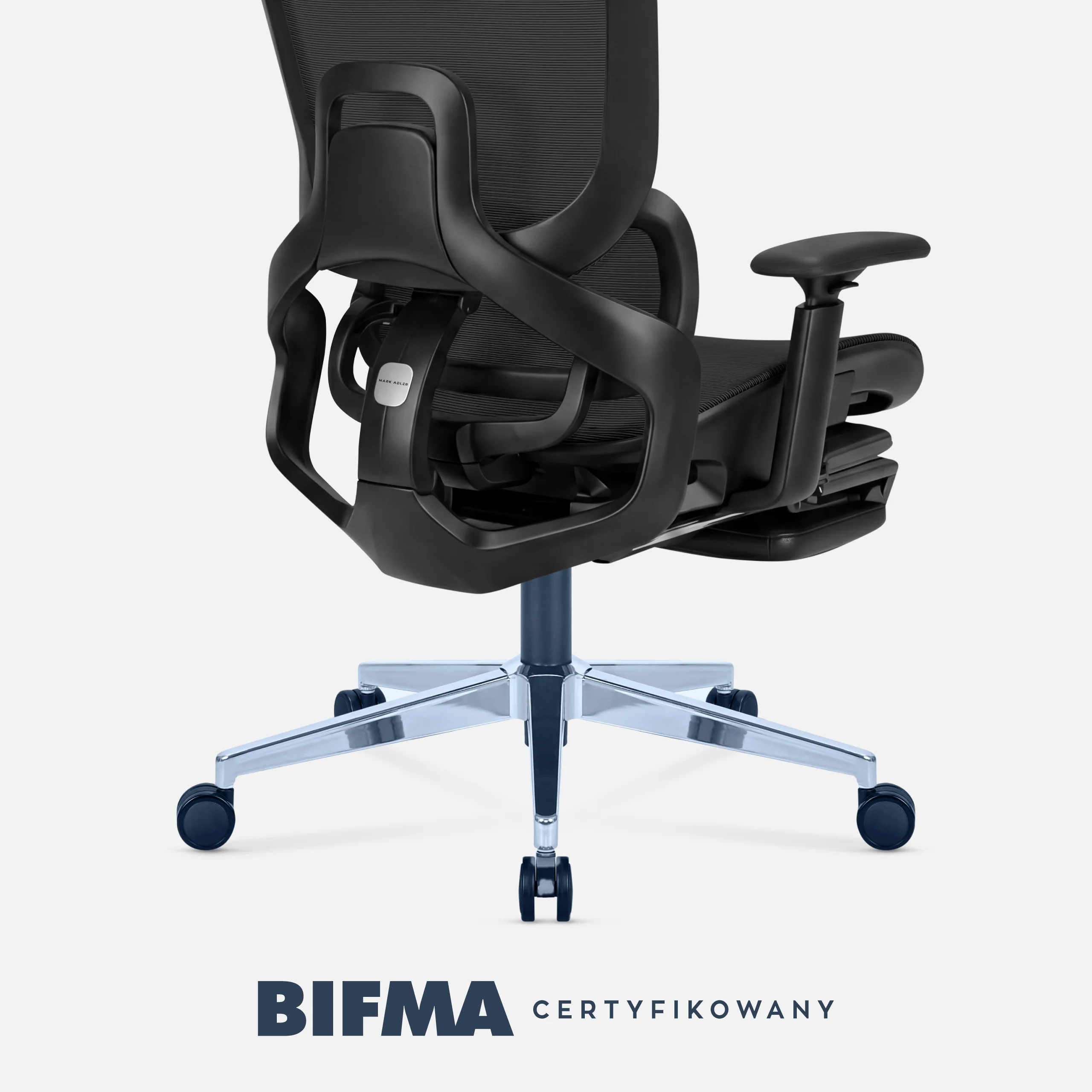 Ergonomischer Bürostuhl mit Fußstütze Mark Adler Expert 9.3 Schwarz - Image 8