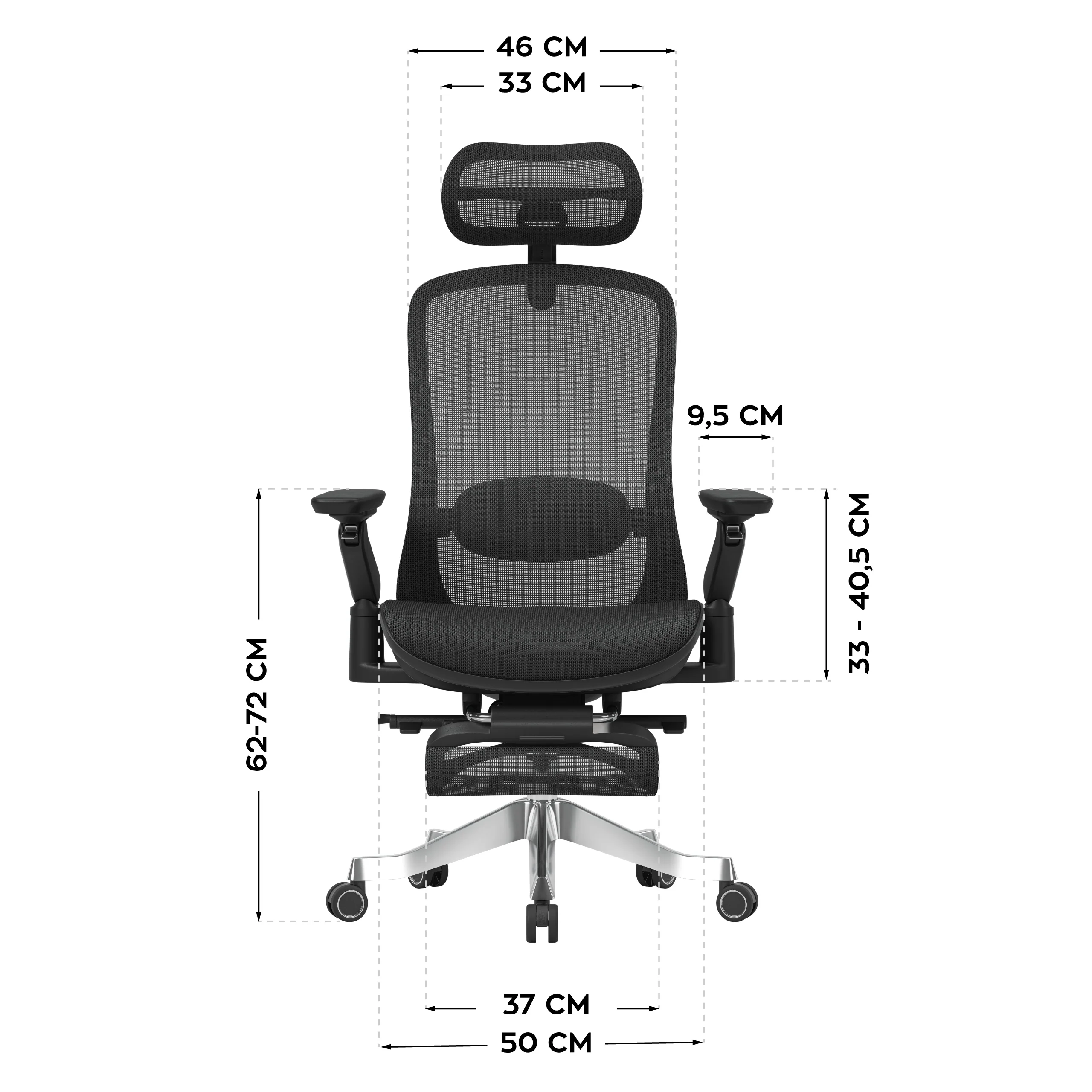 Ergonomischer Massagesessel Mark Adler Leadpro 8.7 Black - Image 14