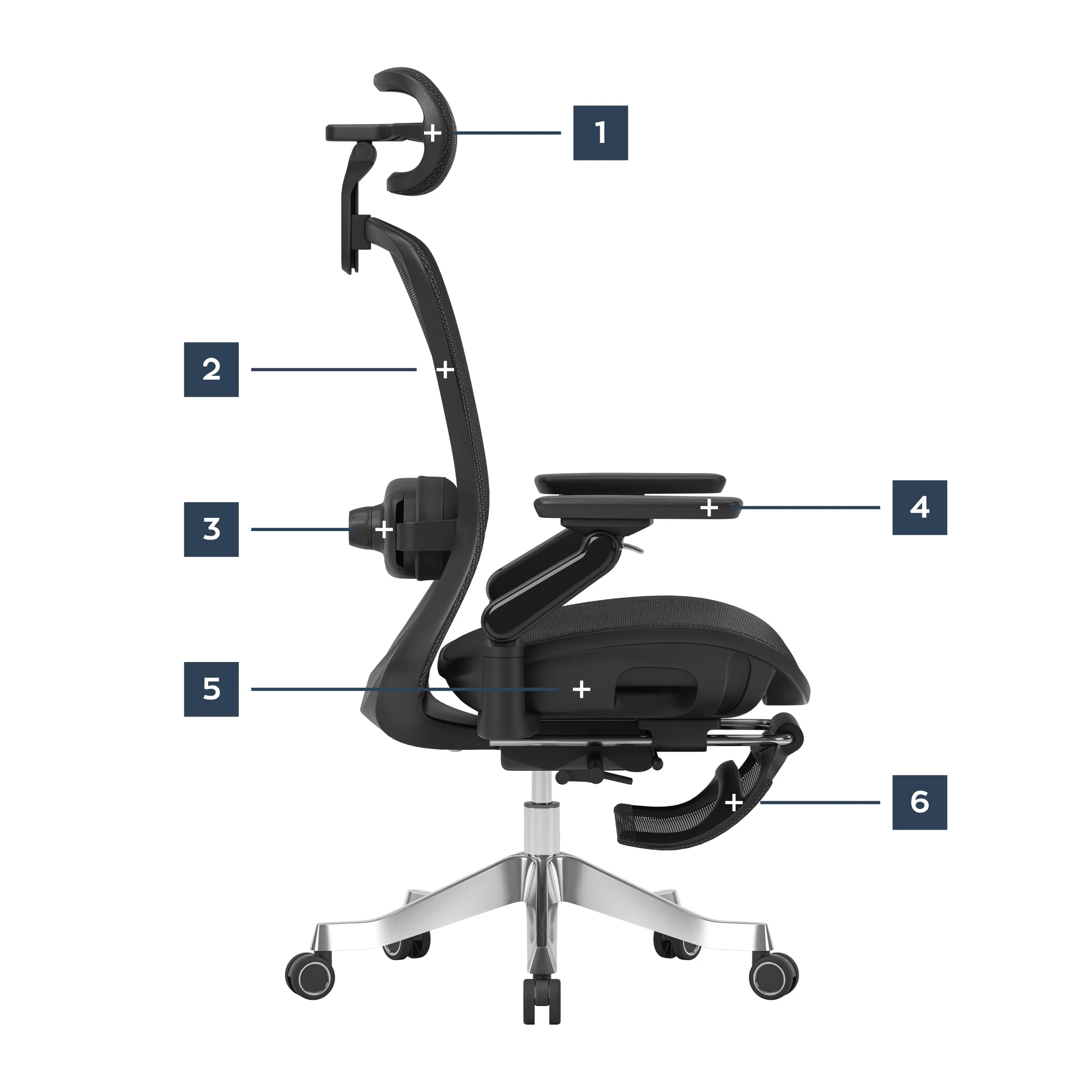 Ergonomischer Massagesessel Mark Adler Leadpro 8.7 Black - Image 19