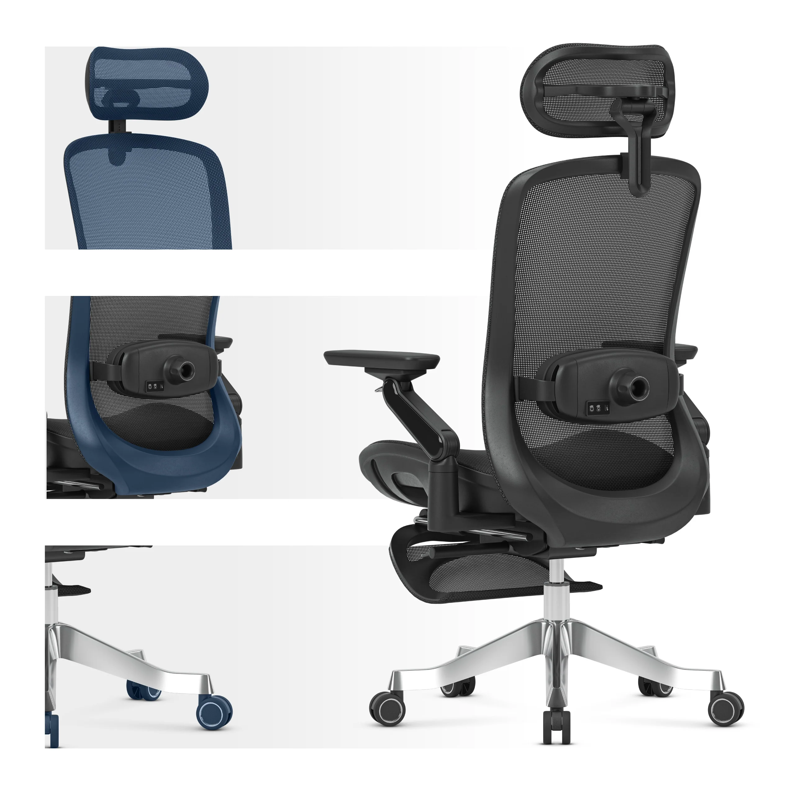 Ergonomischer Massagesessel Mark Adler Leadpro 8.7 Black - Image 7