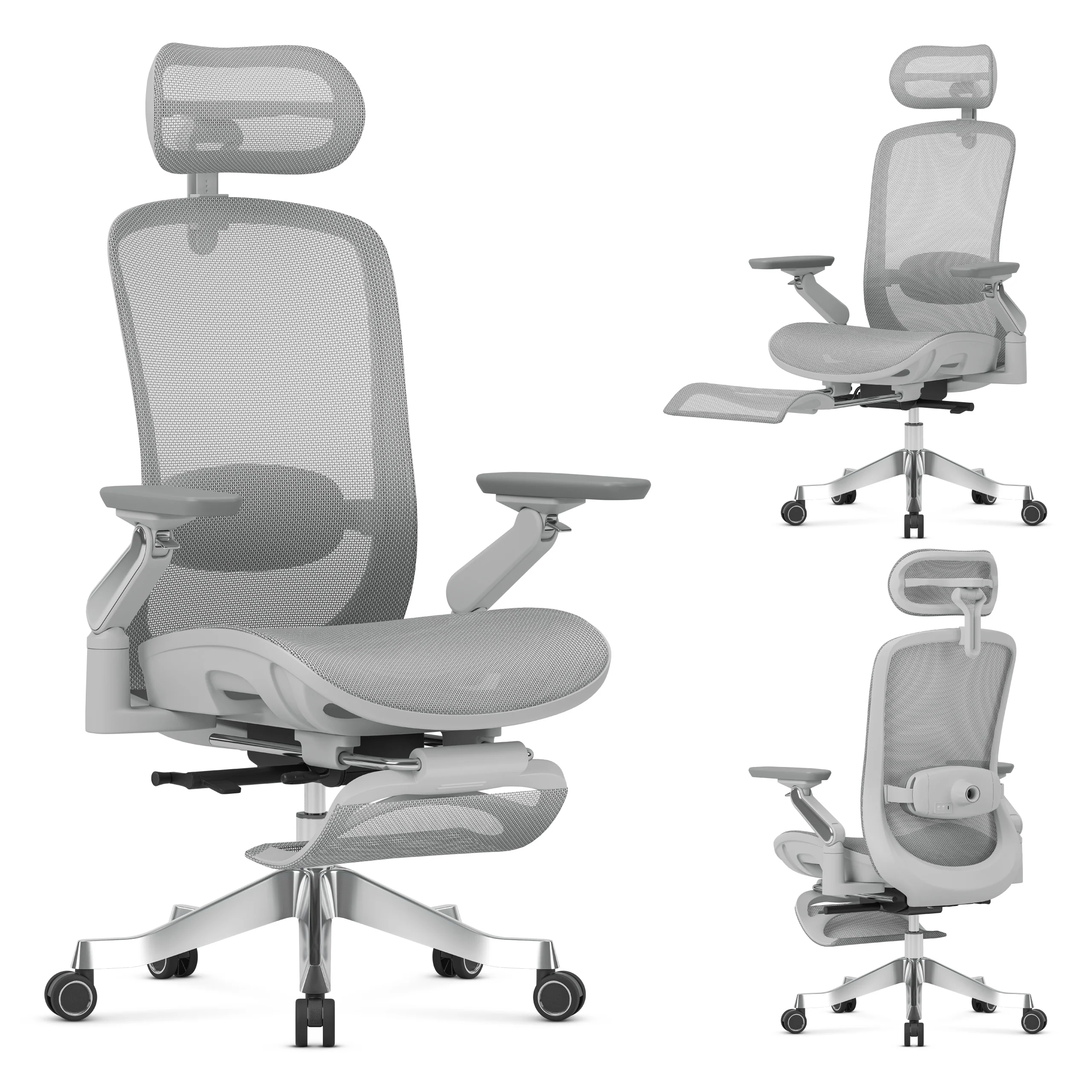 Ergonomischer Massagesessel Mark Adler Leadpro 8.7 Grey - Image 14