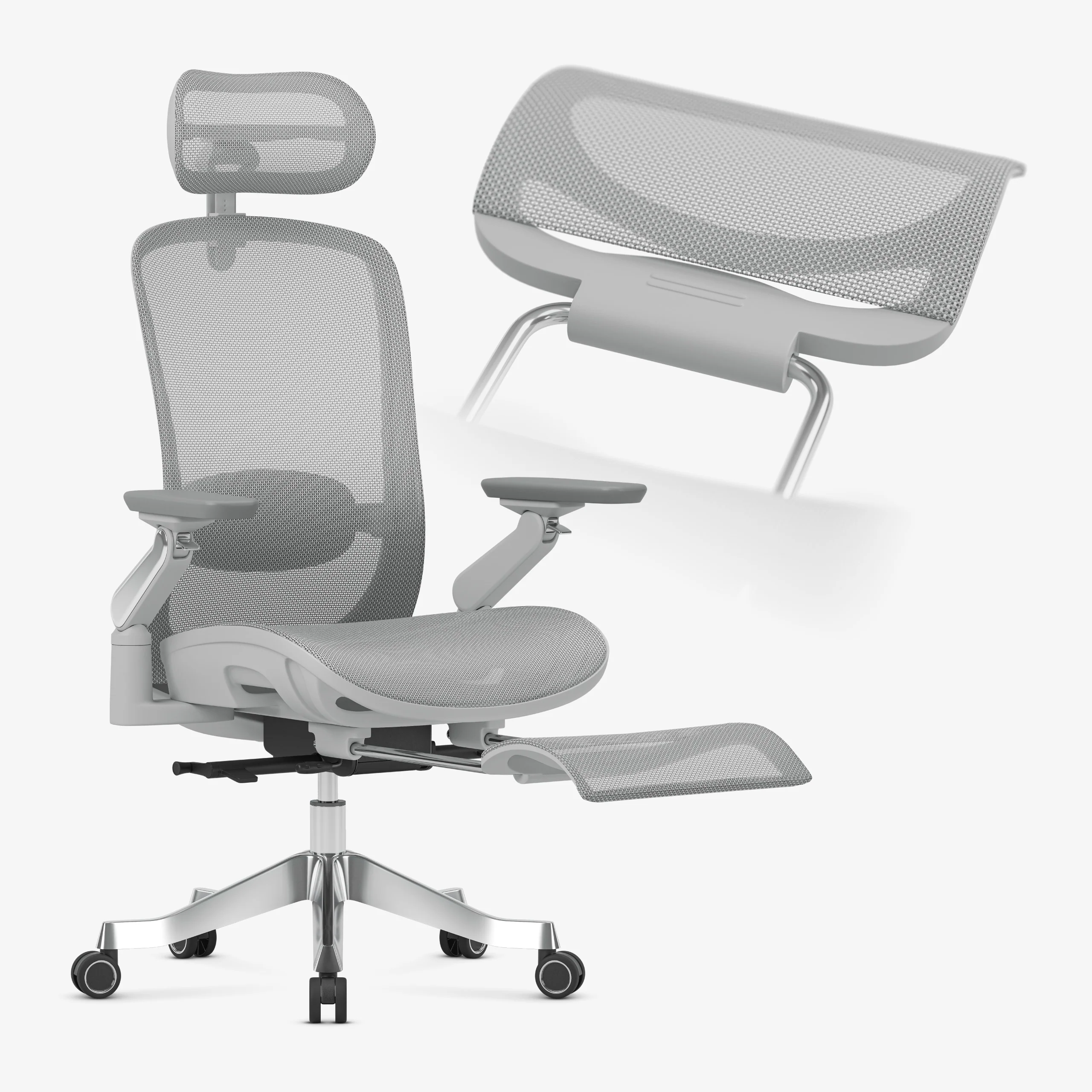 Ergonomischer Massagesessel Mark Adler Leadpro 8.7 Grey - Image 6