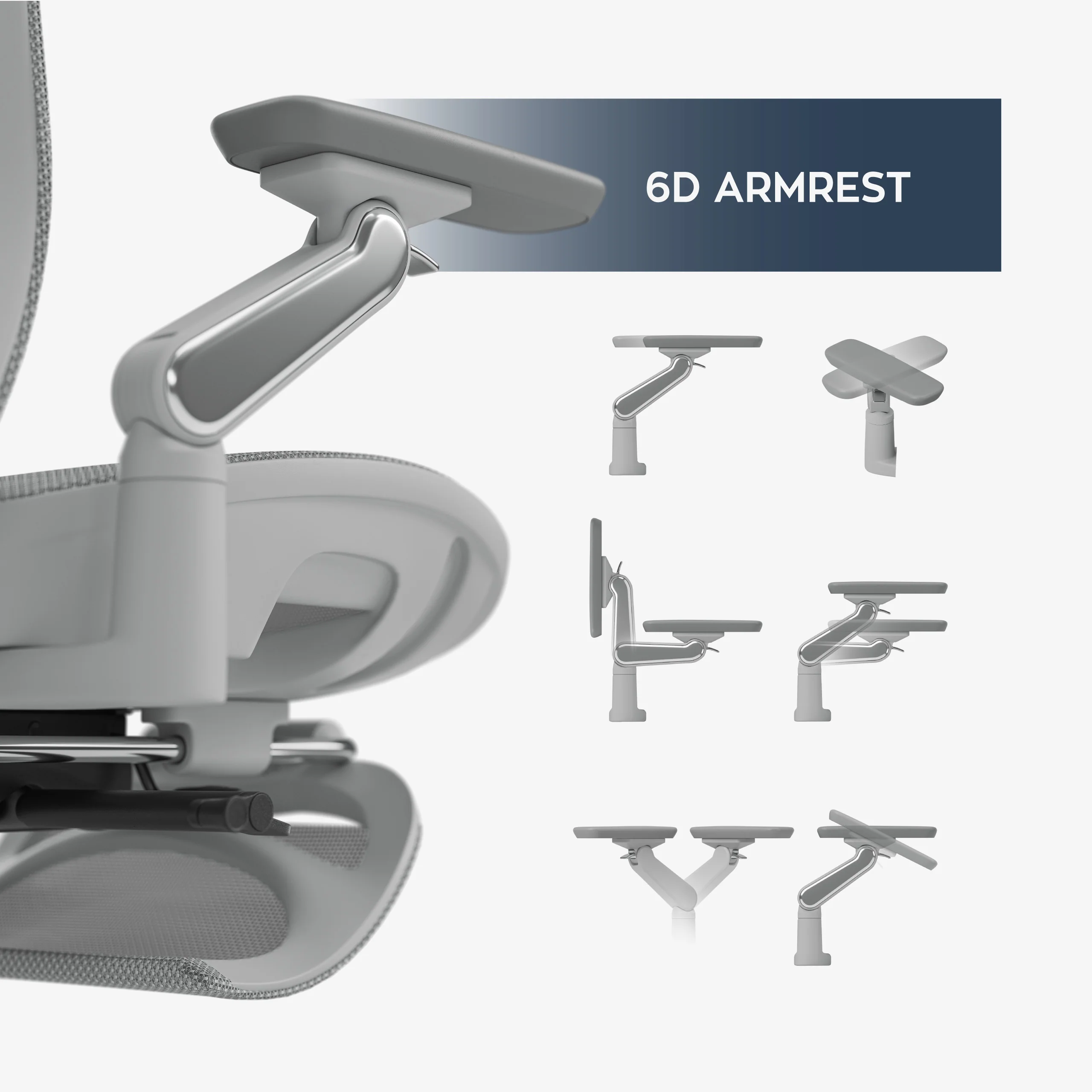 Ergonomischer Massagesessel Mark Adler Leadpro 8.7 Grey - Image 9