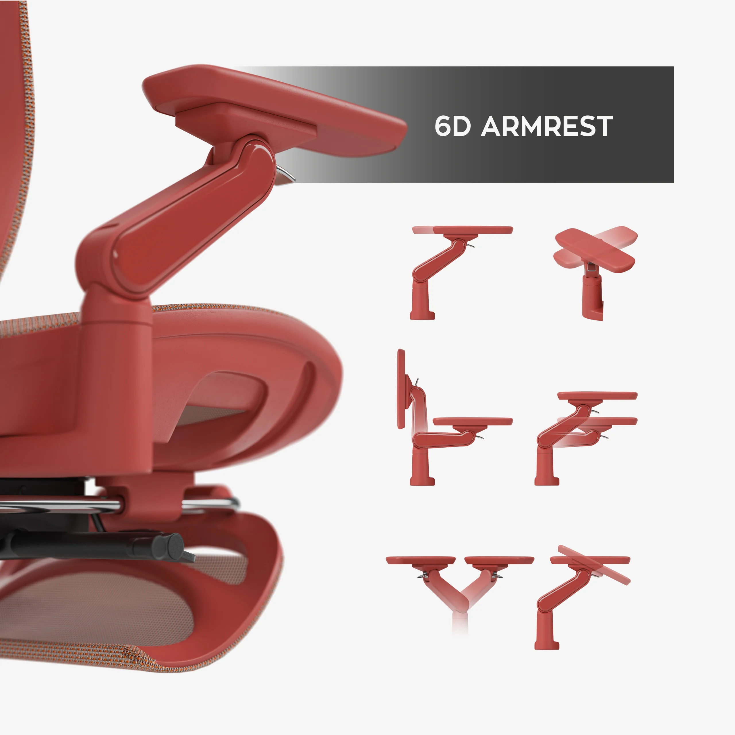 Ergonomischer Massagesessel Mark Adler Leadpro 8.7 Rot - Image 9
