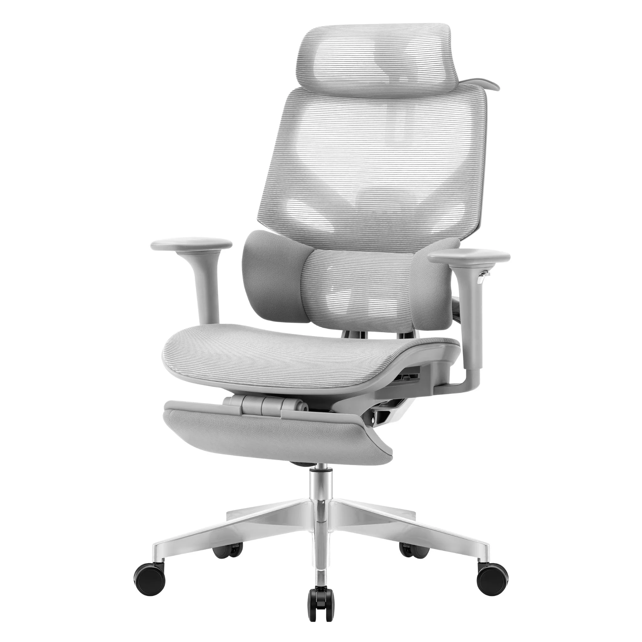 Ergonomischer Stuhl Mark Adler Expert 8.7 Grau Mesh - Image 11