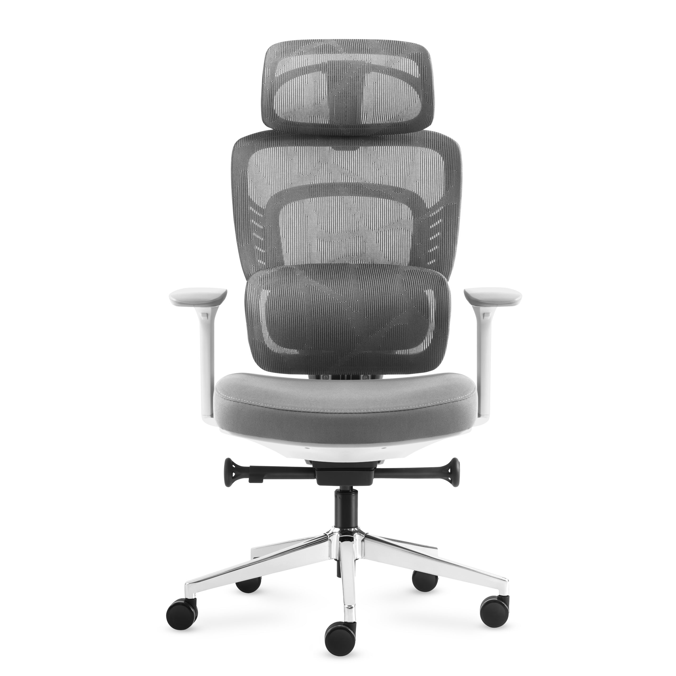 Fotel biurowy z masażem Mark Adler Visioner 6.1 Grey OUTLET - Image 2