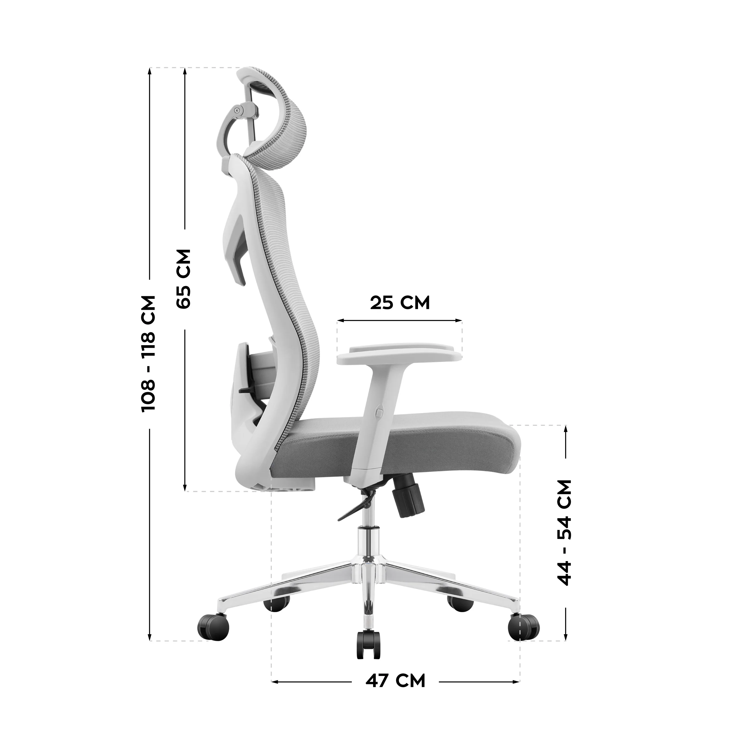 Fotel ergonomiczny biurowy Mark Adler Manager 2.6 Grey - Image 13