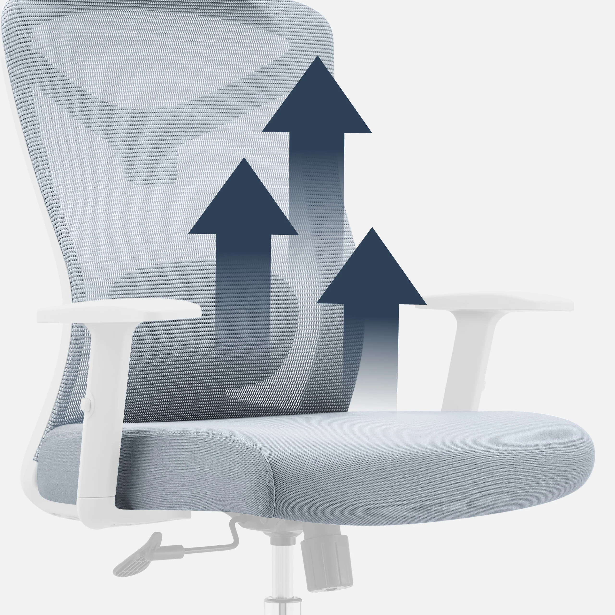 Fotel ergonomiczny biurowy Mark Adler Manager 2.6 Grey - Image 9