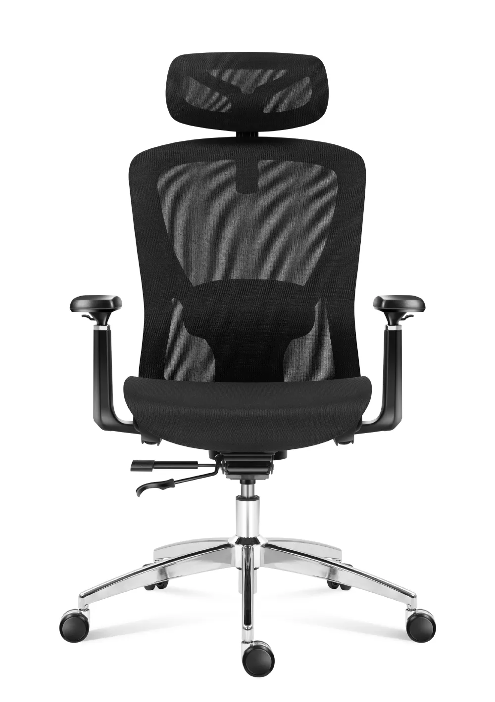 Fotel ergonomiczny Mark Adler Expert 5.3 Black Mesh OUTLET - Image 2