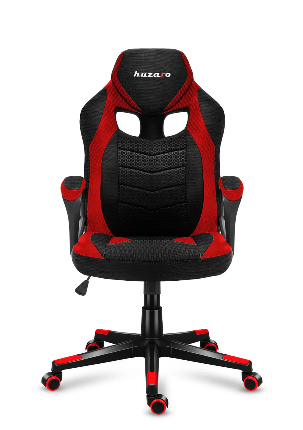 Fotel Gamingowy HUZARO FORCE 2.5 Red Mesh OUTLET - Image 2