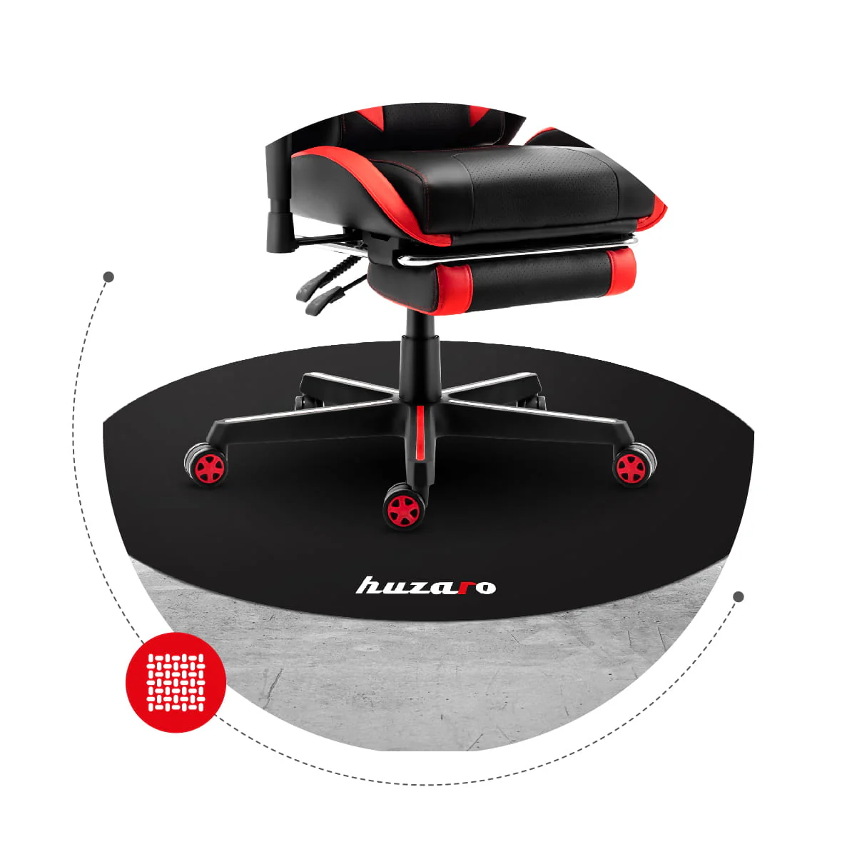 Gaming-Matte unter dem Sessel Huzaro FloorMat 3.0 - Image 10