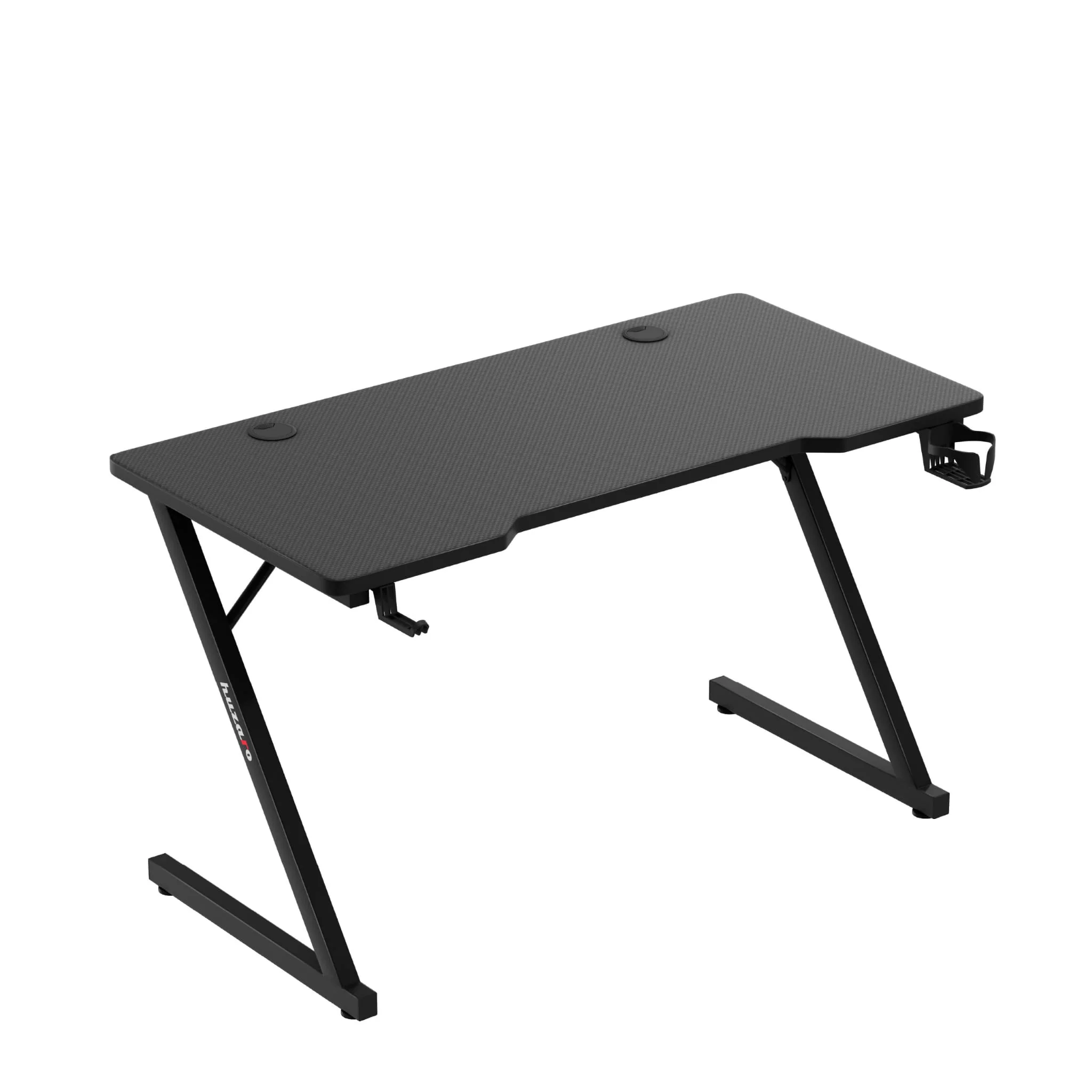 Huzaro Hero 2.5 Schwarzer Gaming-Schreibtisch 120 cm - Image 2
