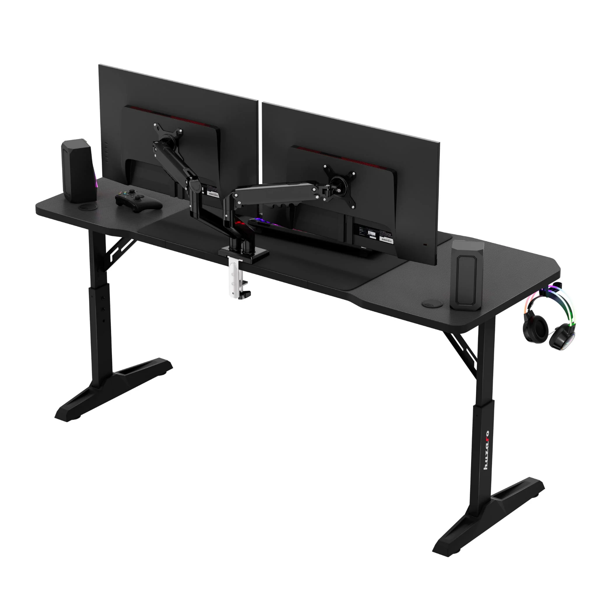Gaming-Schreibtisch Huzaro Hero 4.6 Schwarz 160 cm - Image 10