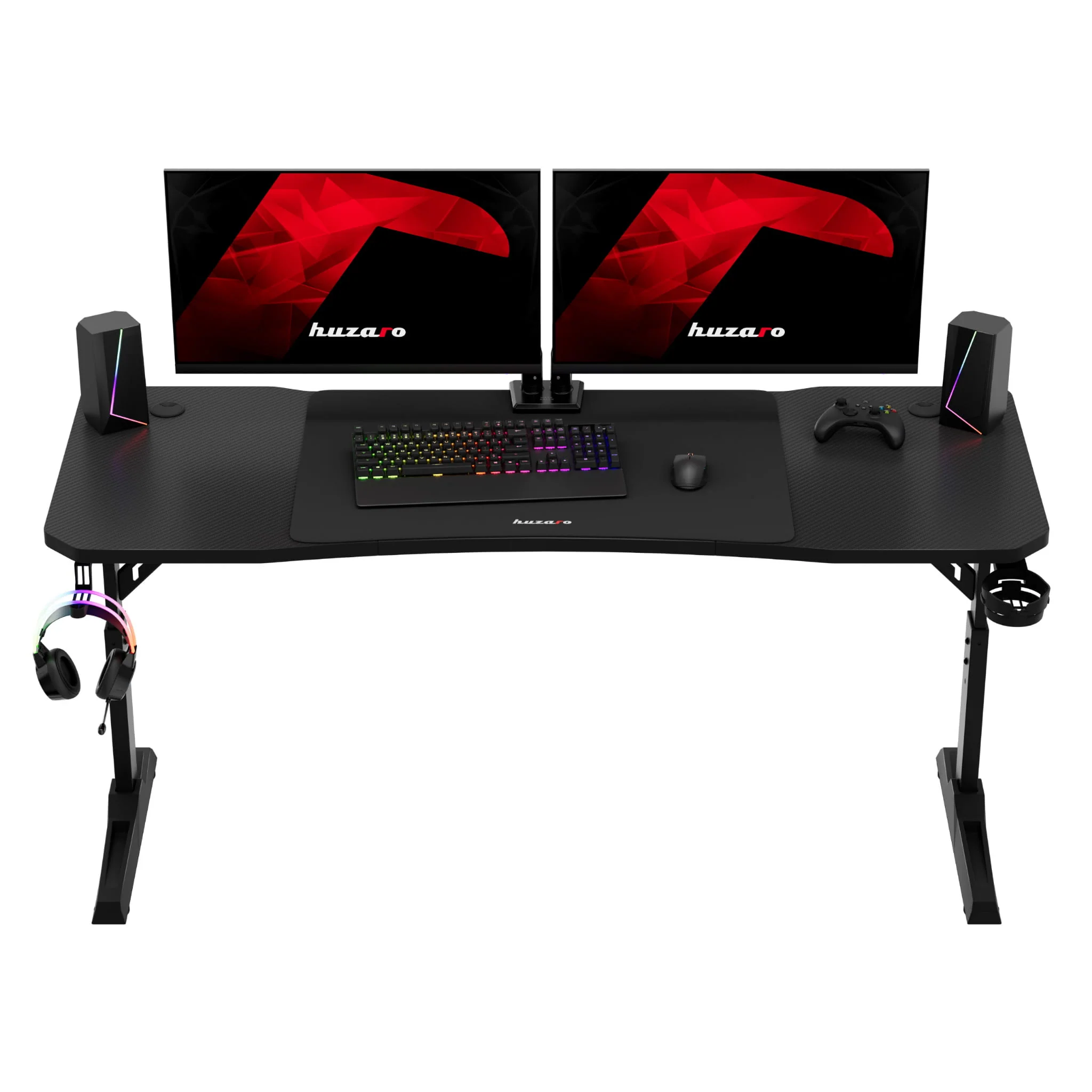 Gaming-Schreibtisch Huzaro Hero 4.6 Schwarz 160 cm - Image 18