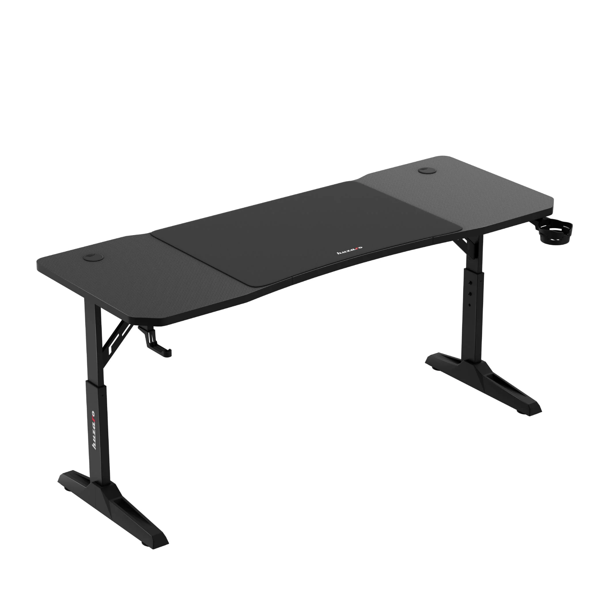 Gaming-Schreibtisch Huzaro Hero 4.6 Schwarz 160 cm - Image 9