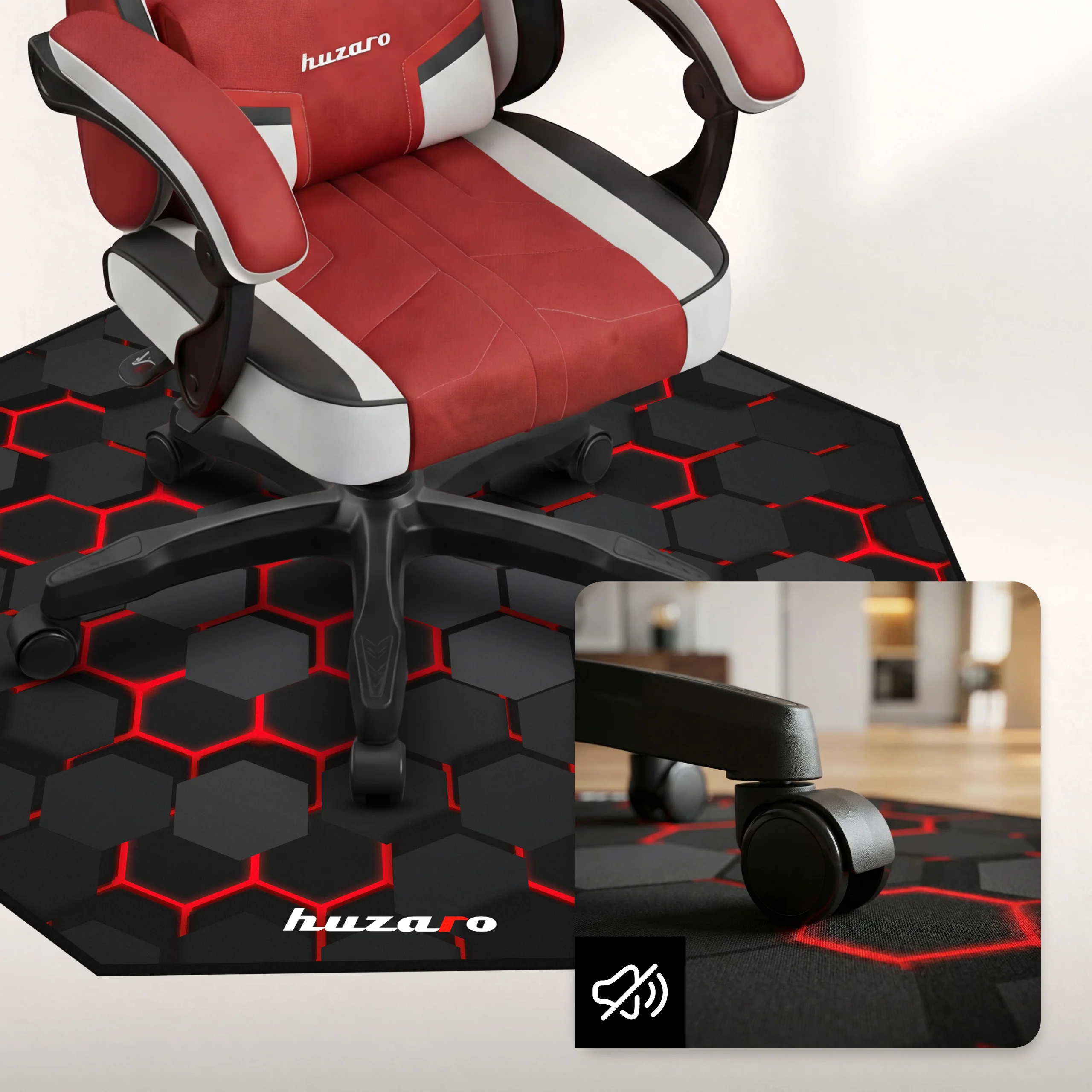 Gaming-Sesselunterlage Huzaro FloorMat 2.0 - Image 3