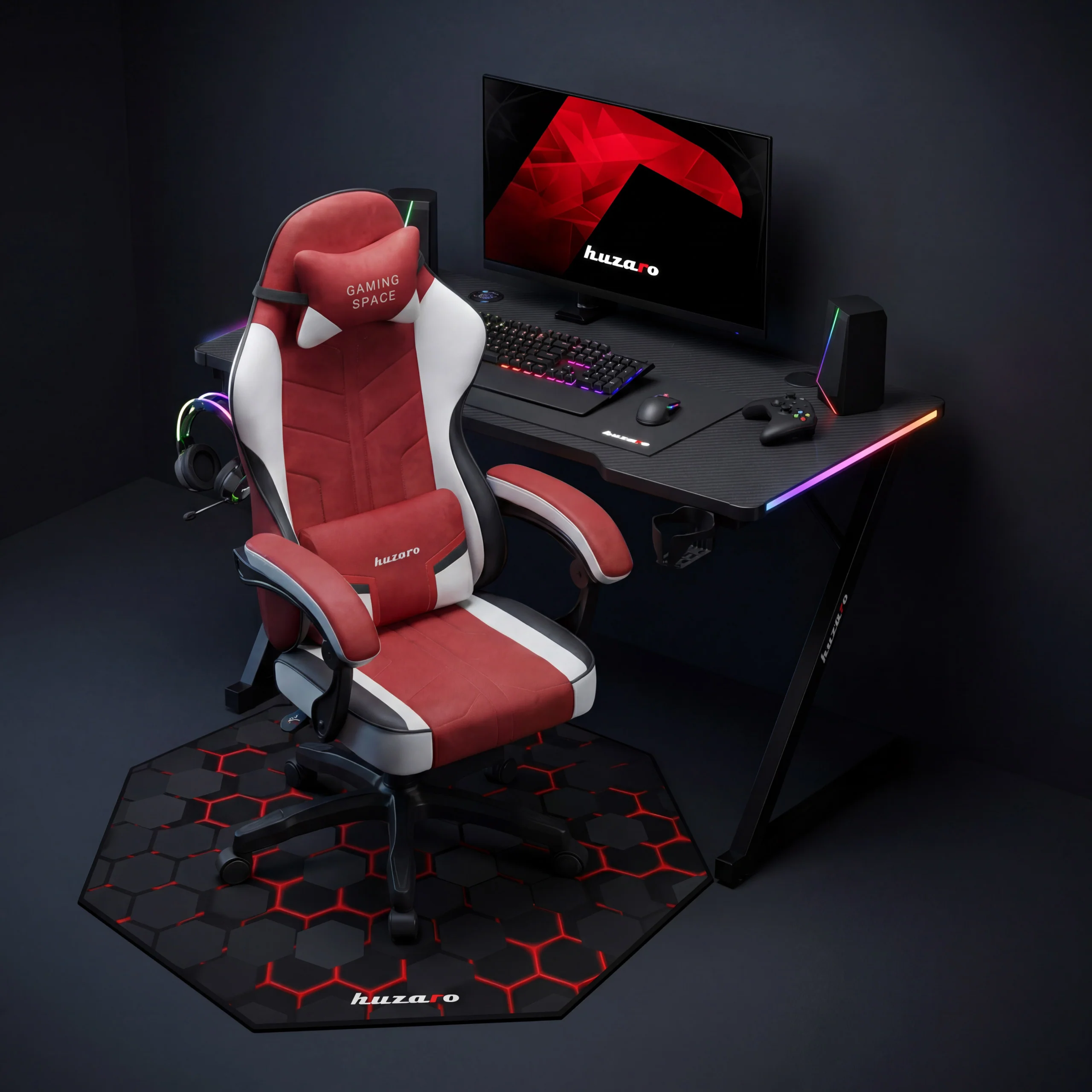 Gaming-Sesselunterlage Huzaro FloorMat 2.0 - Image 9