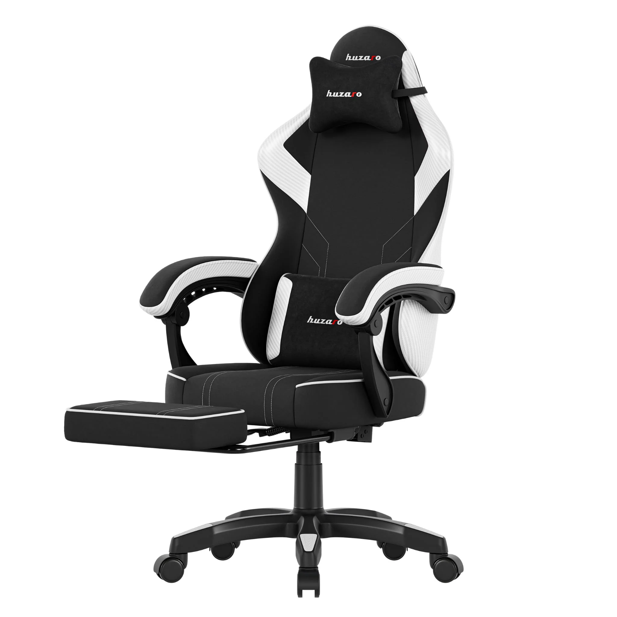 Huzaro Force 3.7 Weißer Carbon-Gaming-Stuhl - Image 5