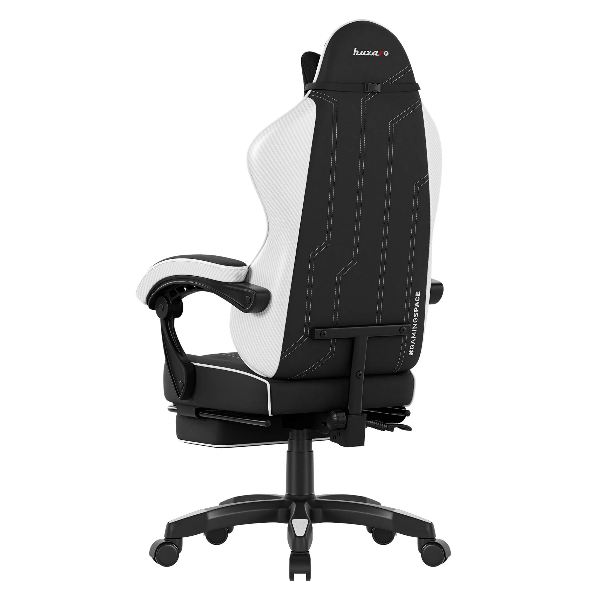 Huzaro Force 3.7 Weißer Carbon-Gaming-Stuhl - Image 6